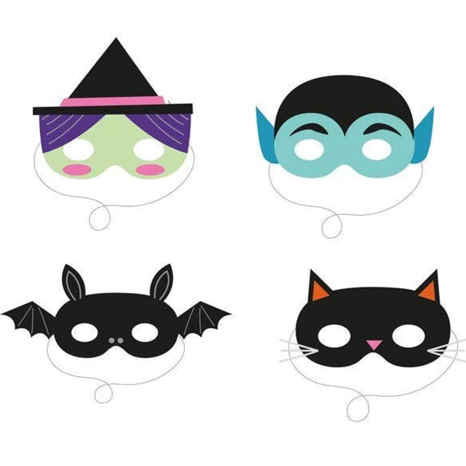 Diy Halloween Paper Masks<Party Delights Hot