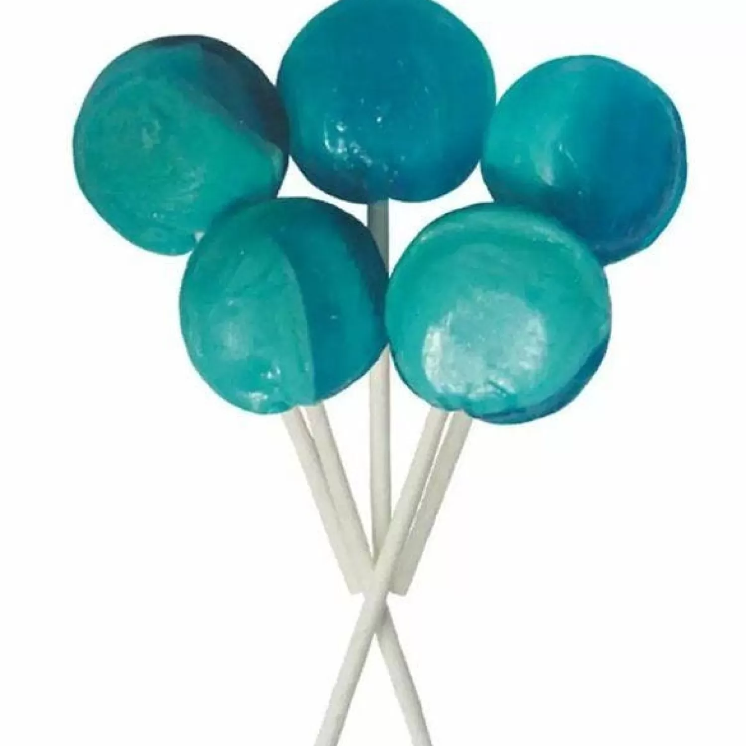 Sale Party Delights Dobsons Blue Raspberry Lollipops - 1.755Kg - Individually Wrapped (80Pk)