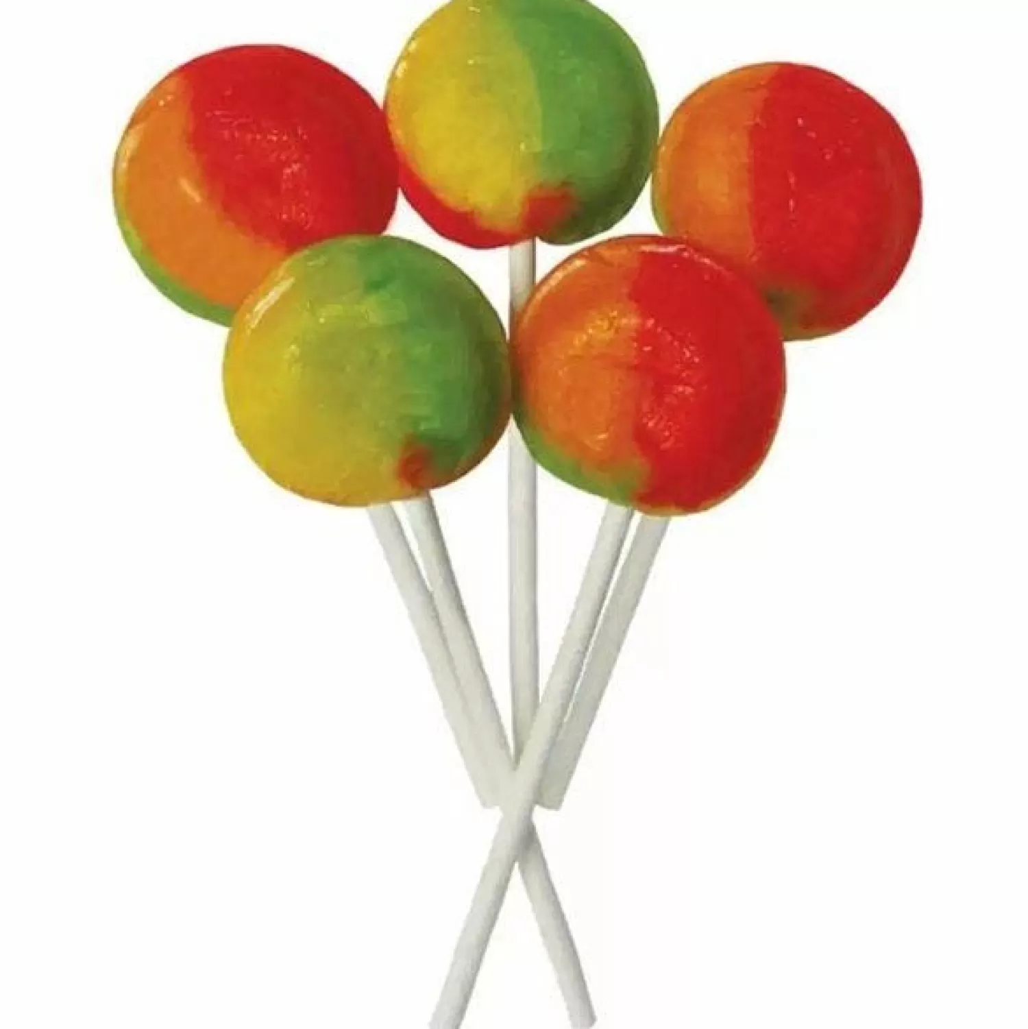 Fashion Party Delights Dobsons Tropical Lollipops 1.755Kg - Individually Wrapped (80Pk)