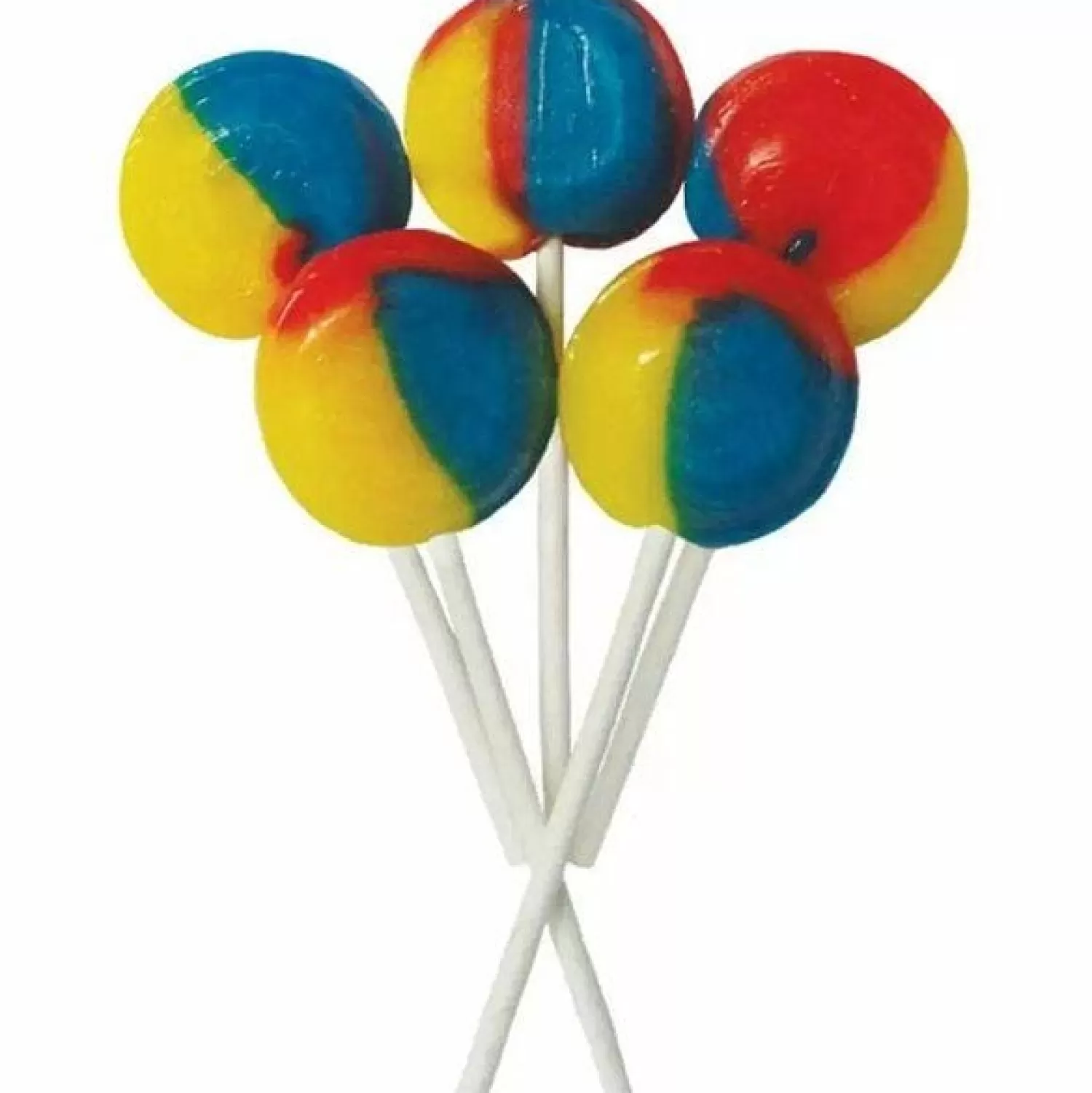 Cheap Party Delights Dobsons Tutti Frutti Lollipops - 1.755Kg - Individually Wrapped (80Pk)