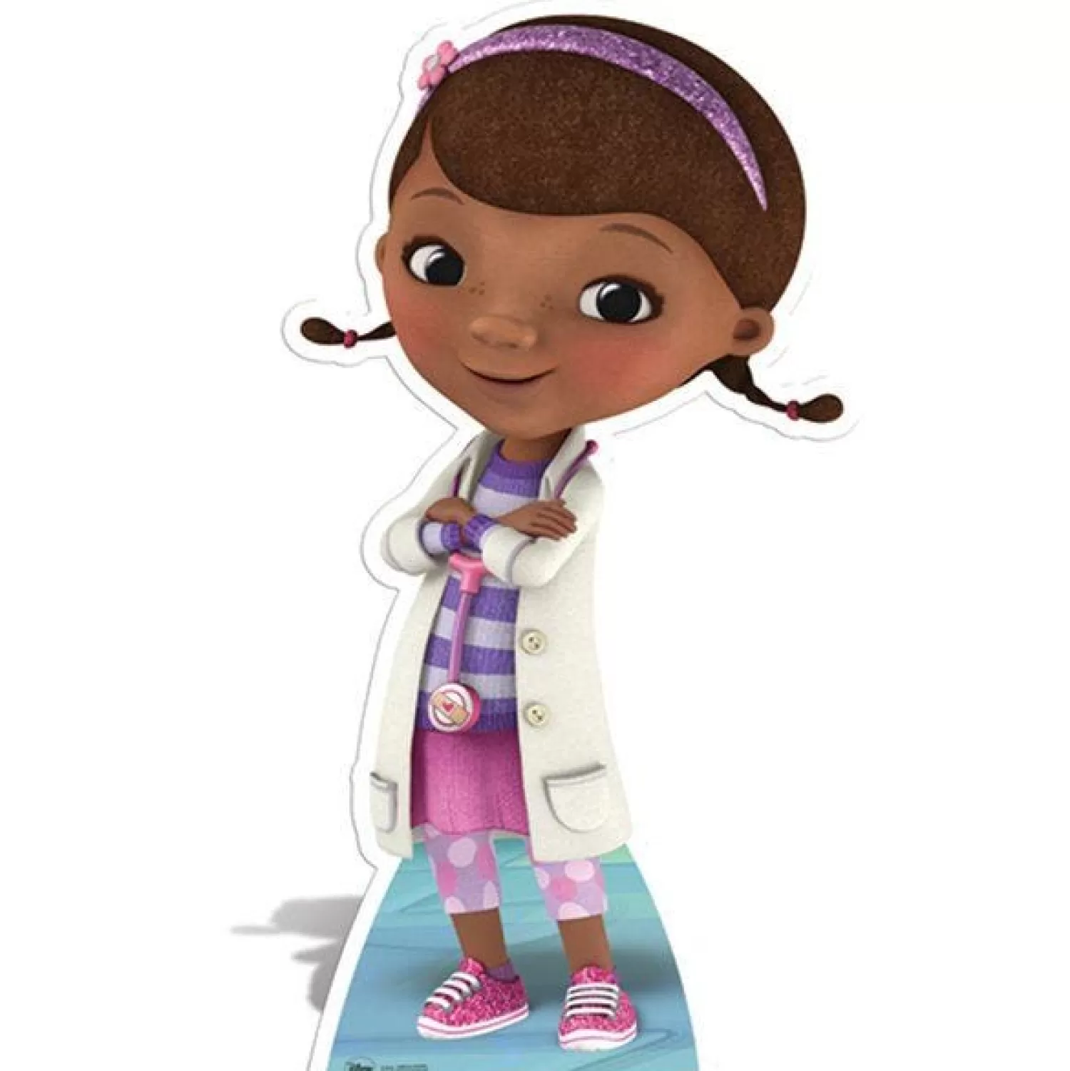 Online Party Delights Doc Mcstuffins Cardboard Cutout - 90Cm X 48Cm