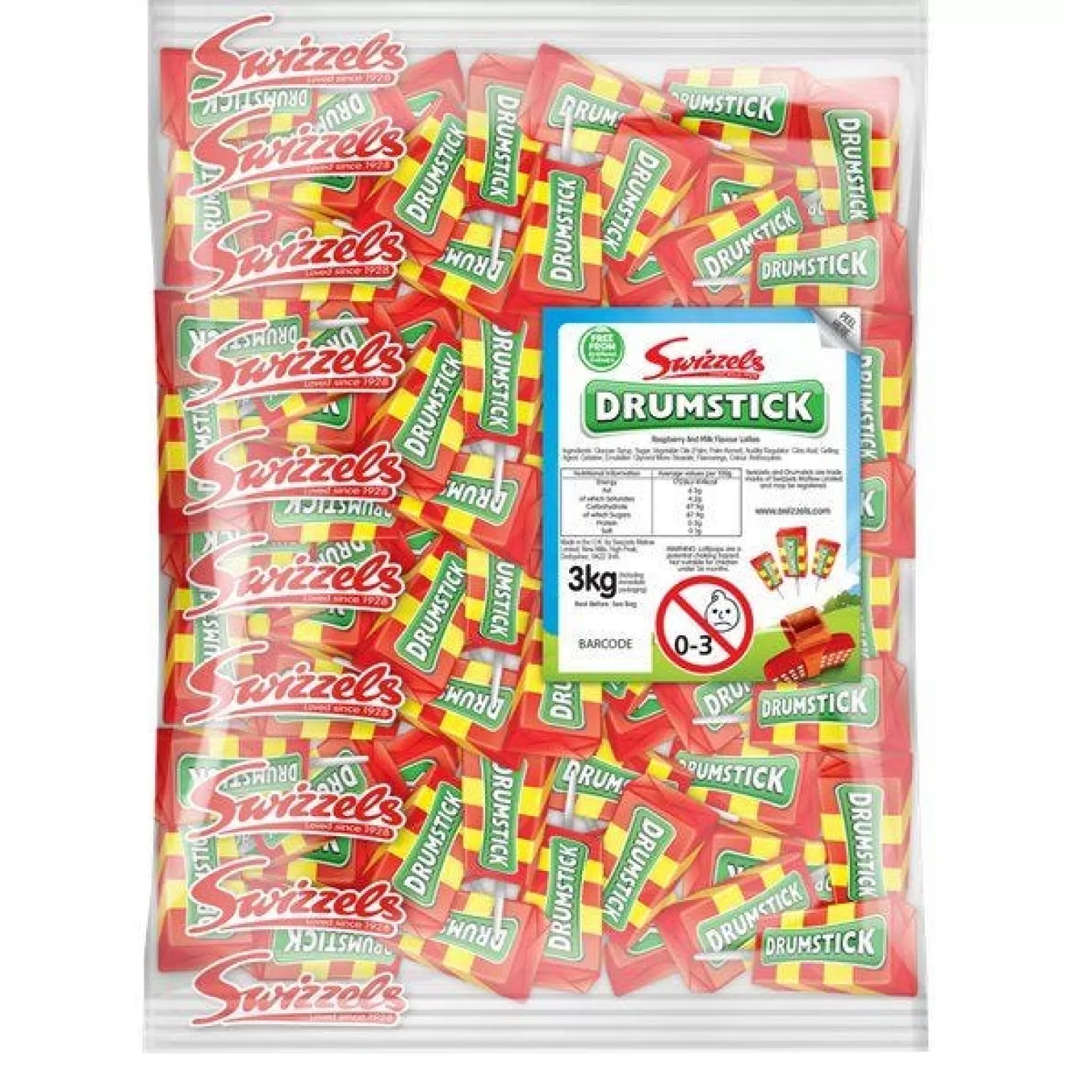 Cheap Party Delights Drumstick Lollies - 3Kg