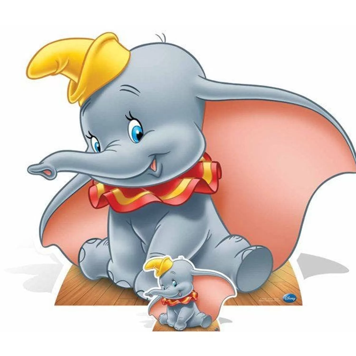 Discount Party Delights Dumbo Cardboard Cutout - 74Cm X 92Cm