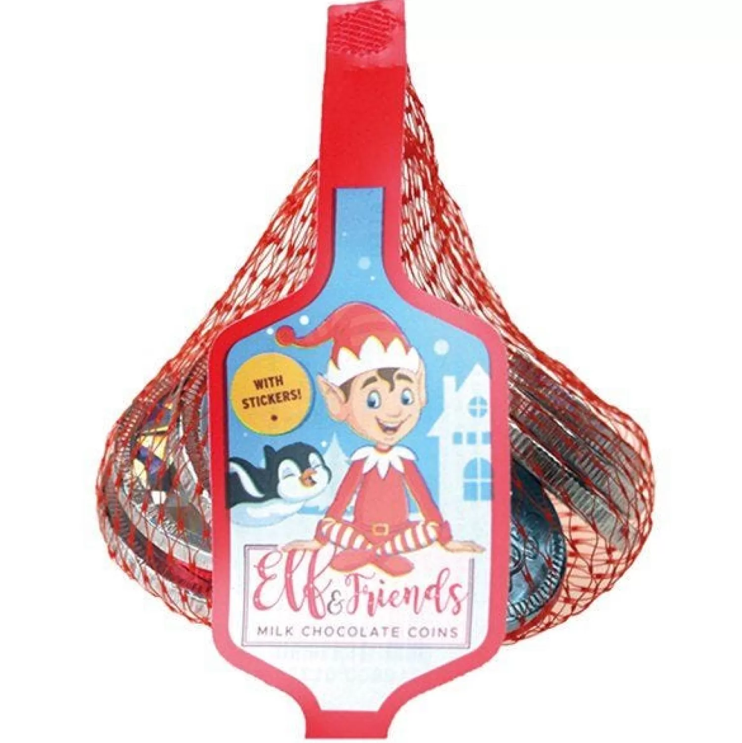 Sale Party Delights Elf & Friends Chocolate Coins - 60G