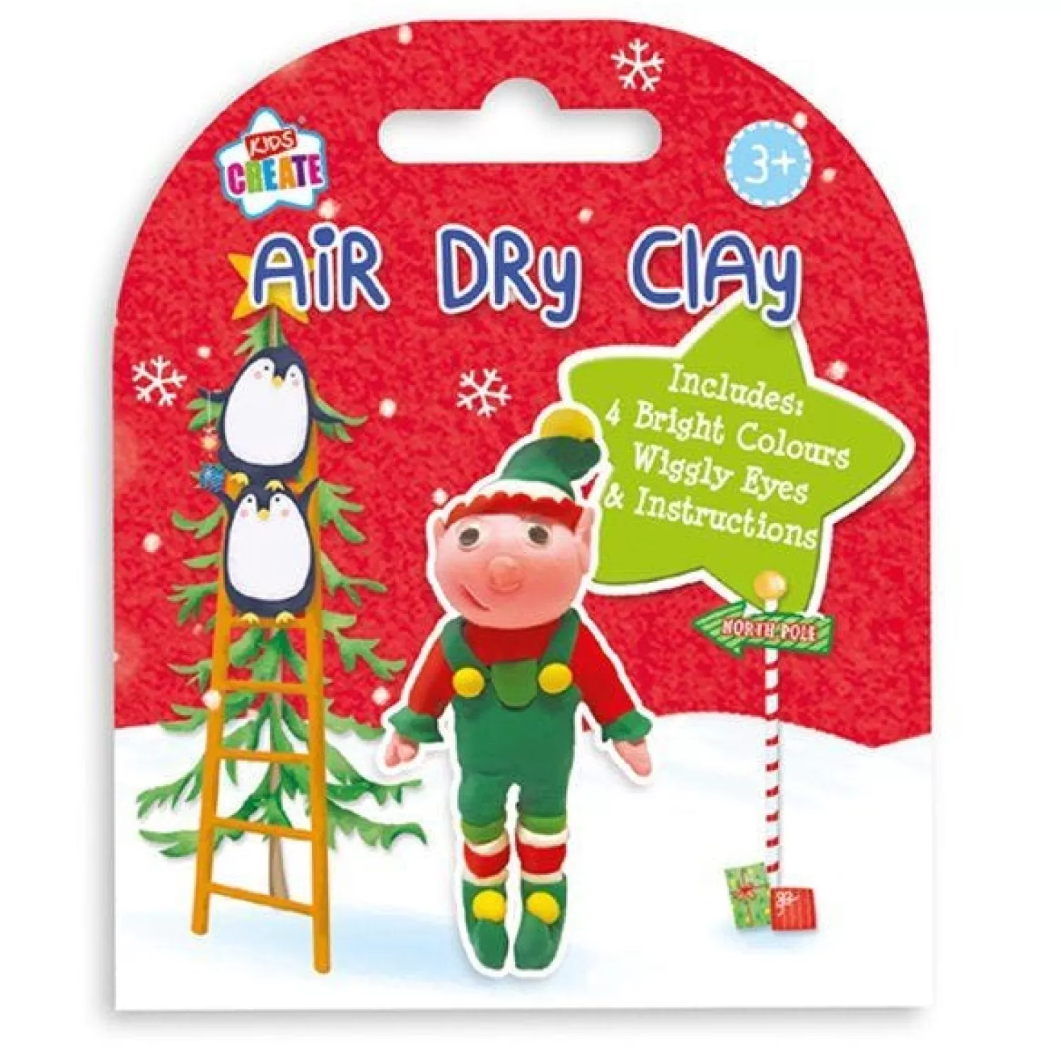 Elf Air Dry Clay<Party Delights Hot