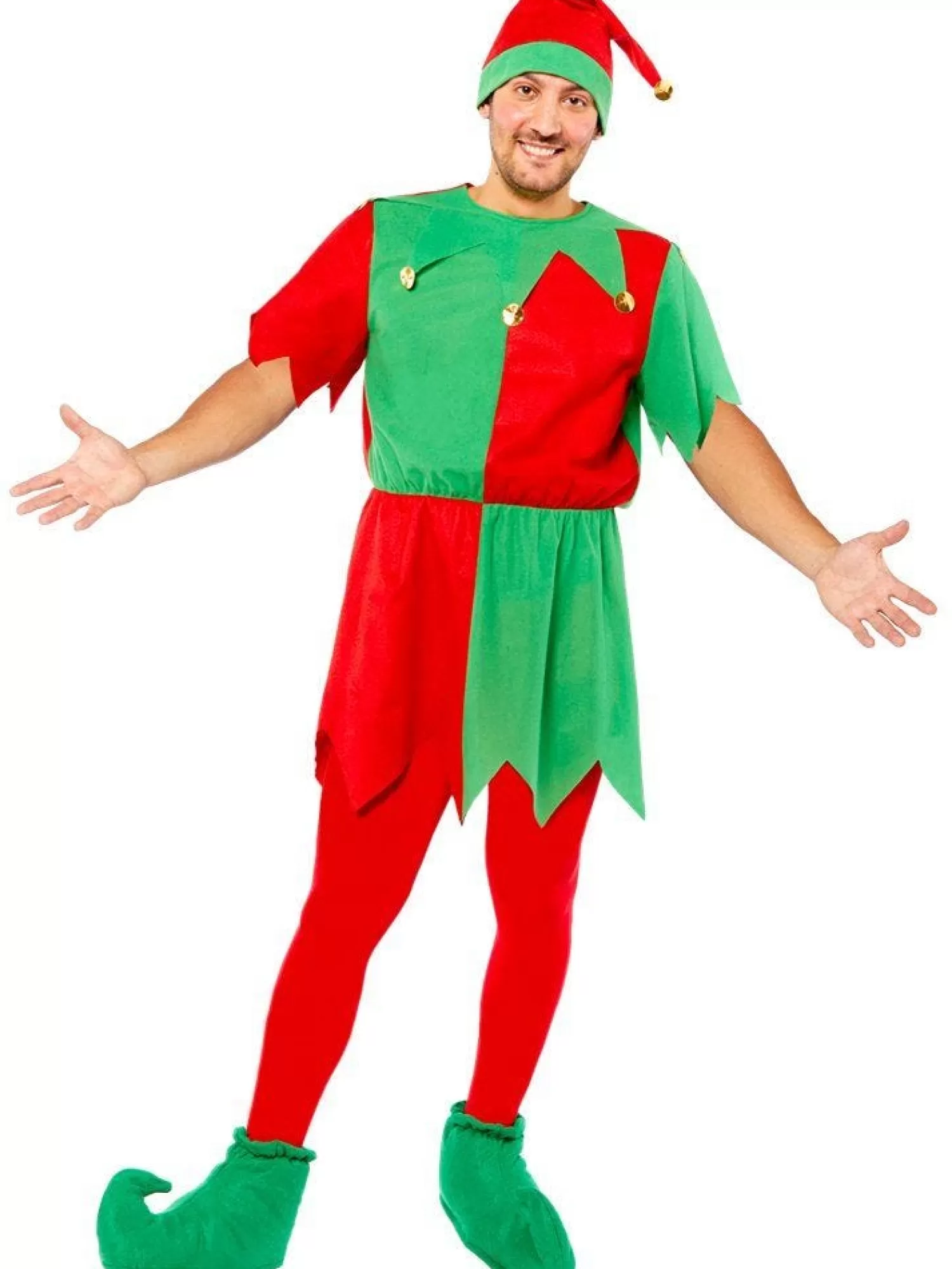 Elf Tunic - Adult Costume<Party Delights Clearance