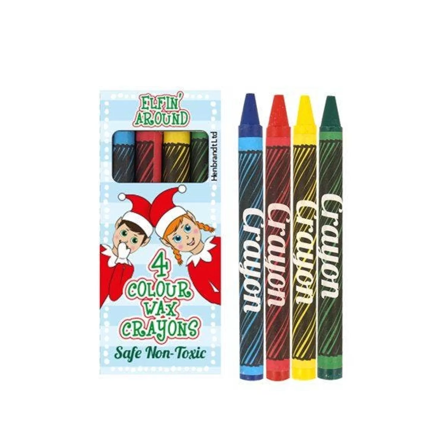 Elfin Around Wax Crayons<Party Delights Clearance