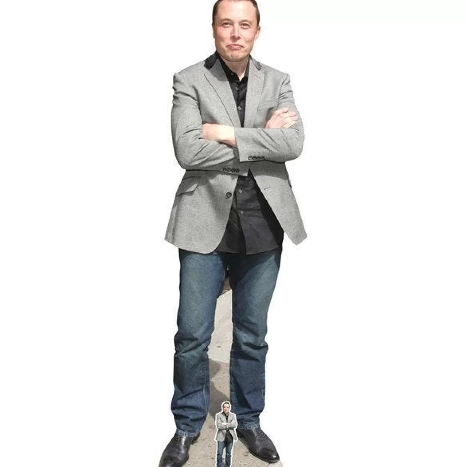 Discount Party Delights Elon Musk Cardboard Cutout - 188Cm X 58Cm