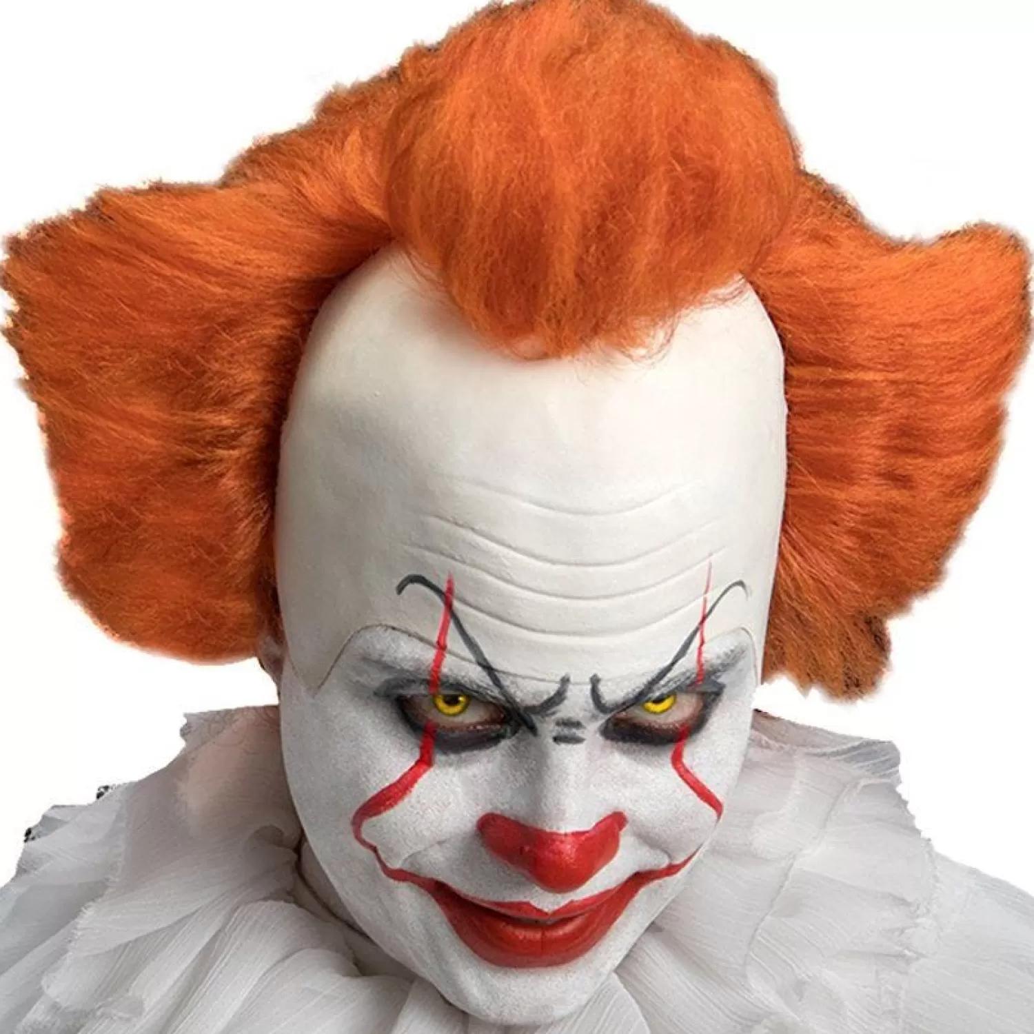 Best Sale Party Delights Evil Clown Wig With Latex Head