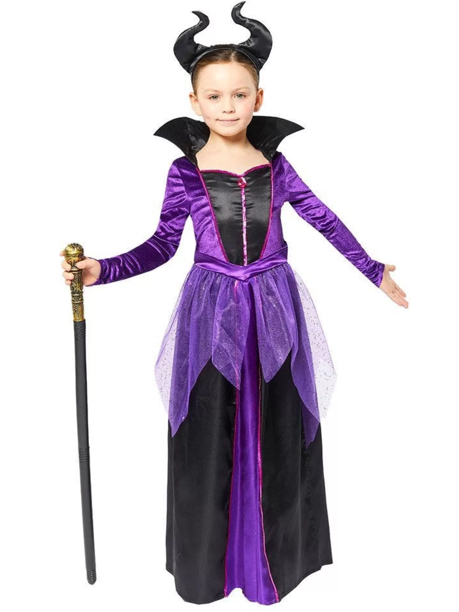 Evil Fairytale Queen - Child Costume<Party Delights Outlet