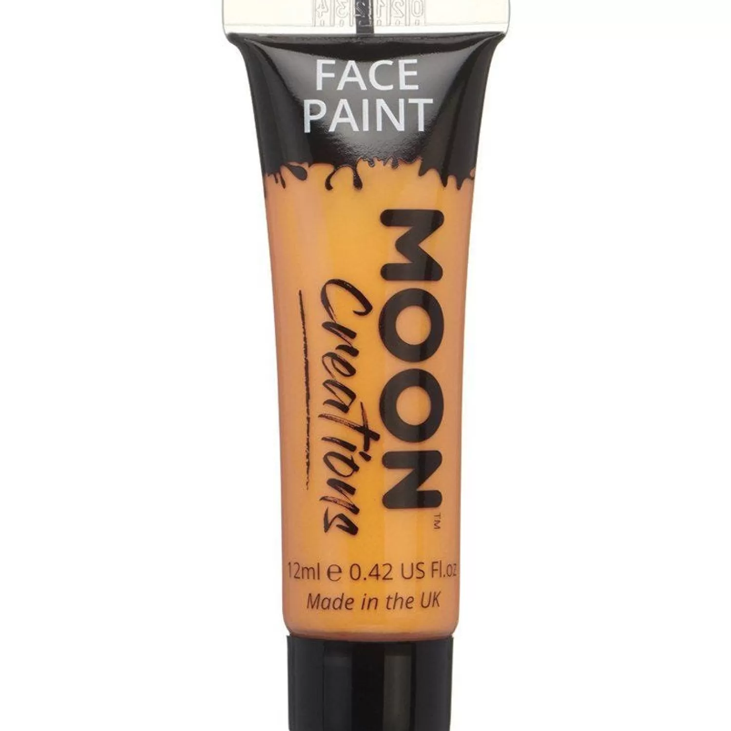 Fashion Party Delights Face Paint Tube - Orange 12Ml