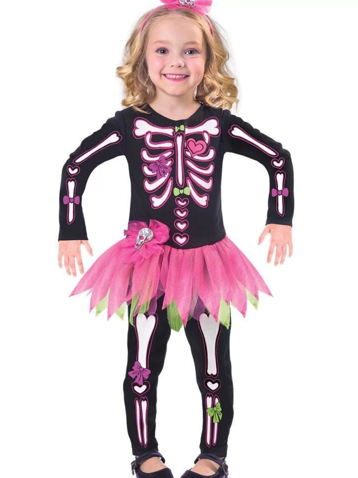 Fancy Bones Skeleton - Toddler And Child Costume<Party Delights Sale