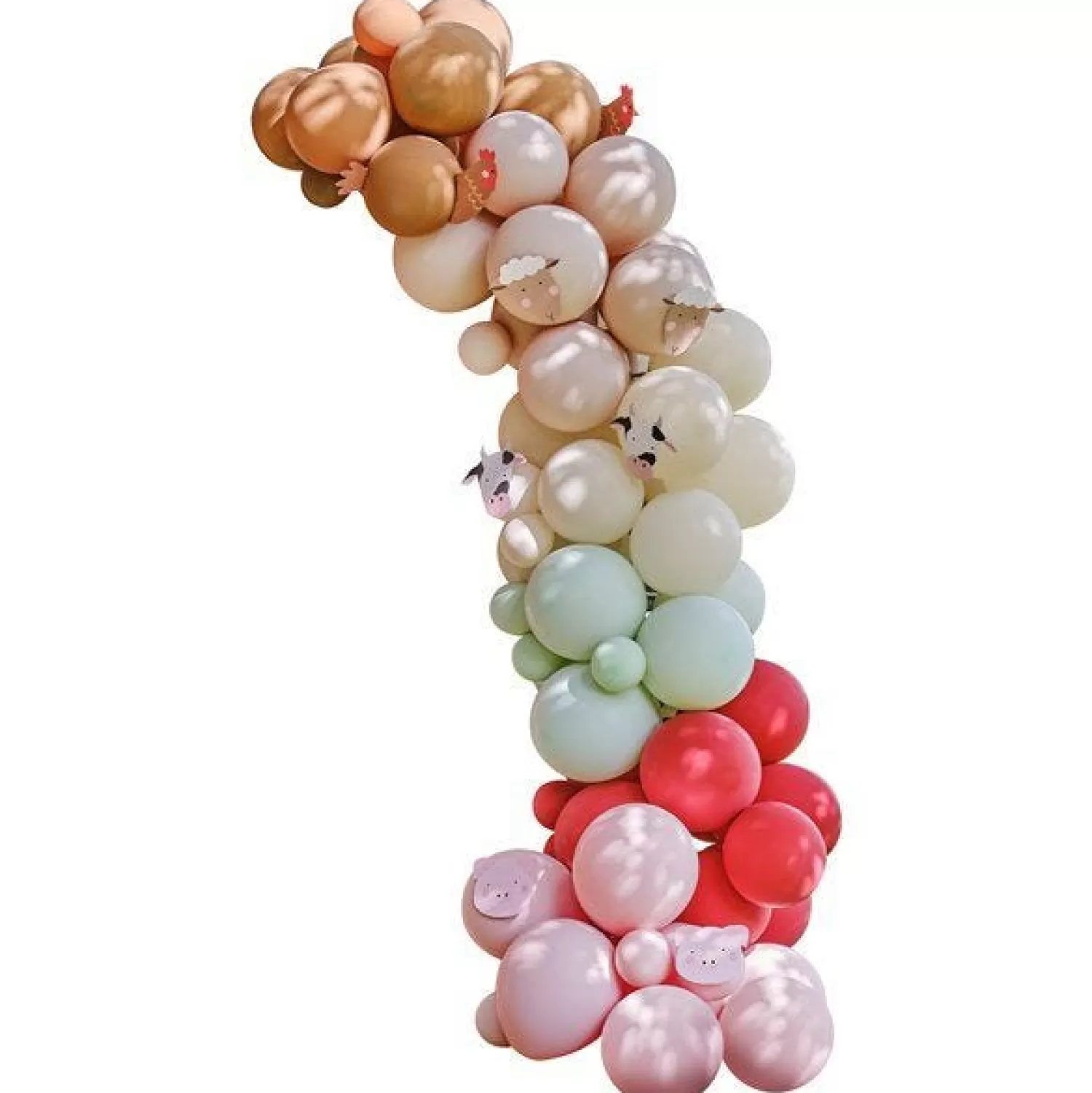 Flash Sale Party Delights Farm Friends Balloon Arch - 70 Balloons