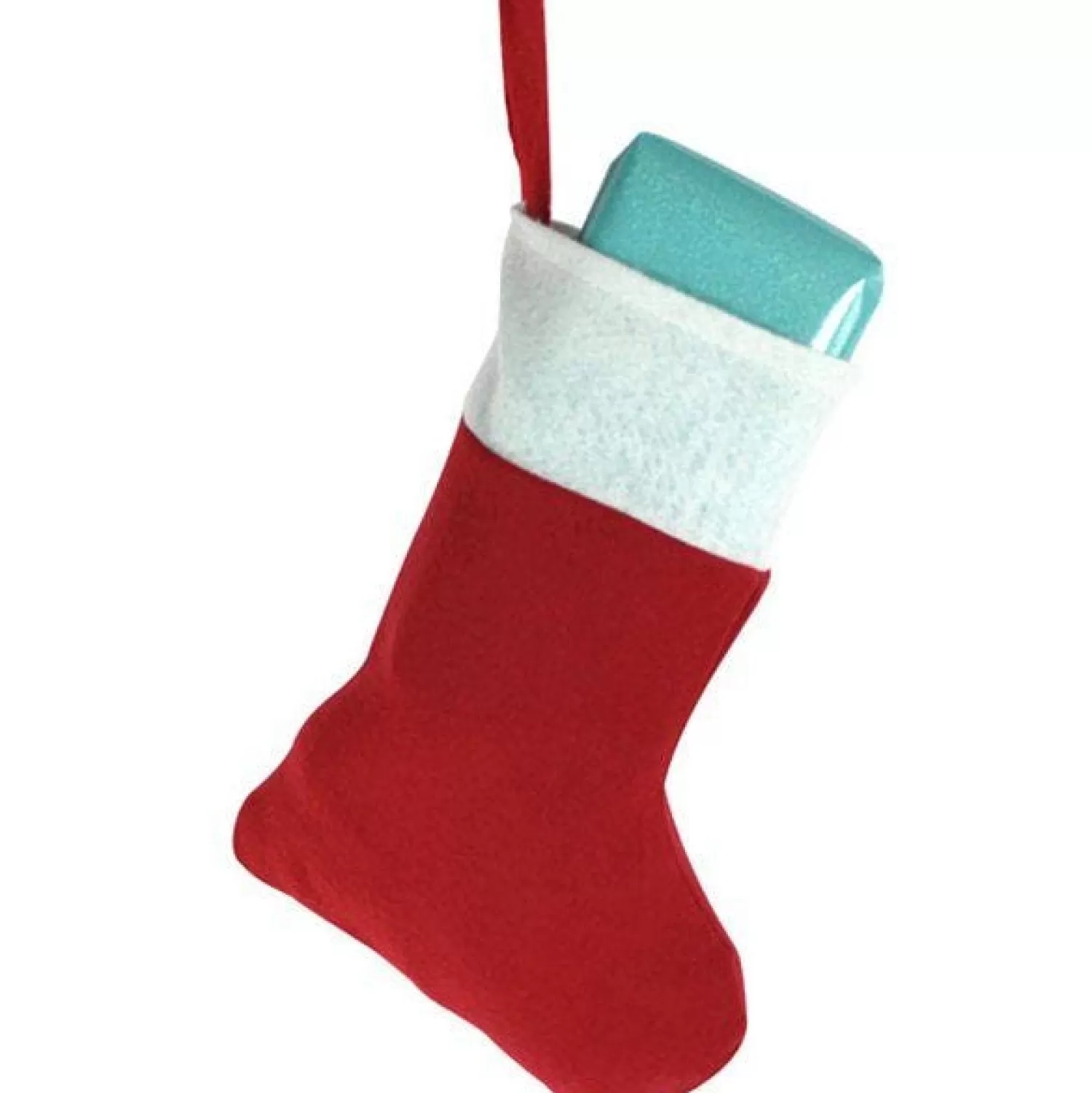 Felt Christmas Stocking - 40Cm<Party Delights Cheap