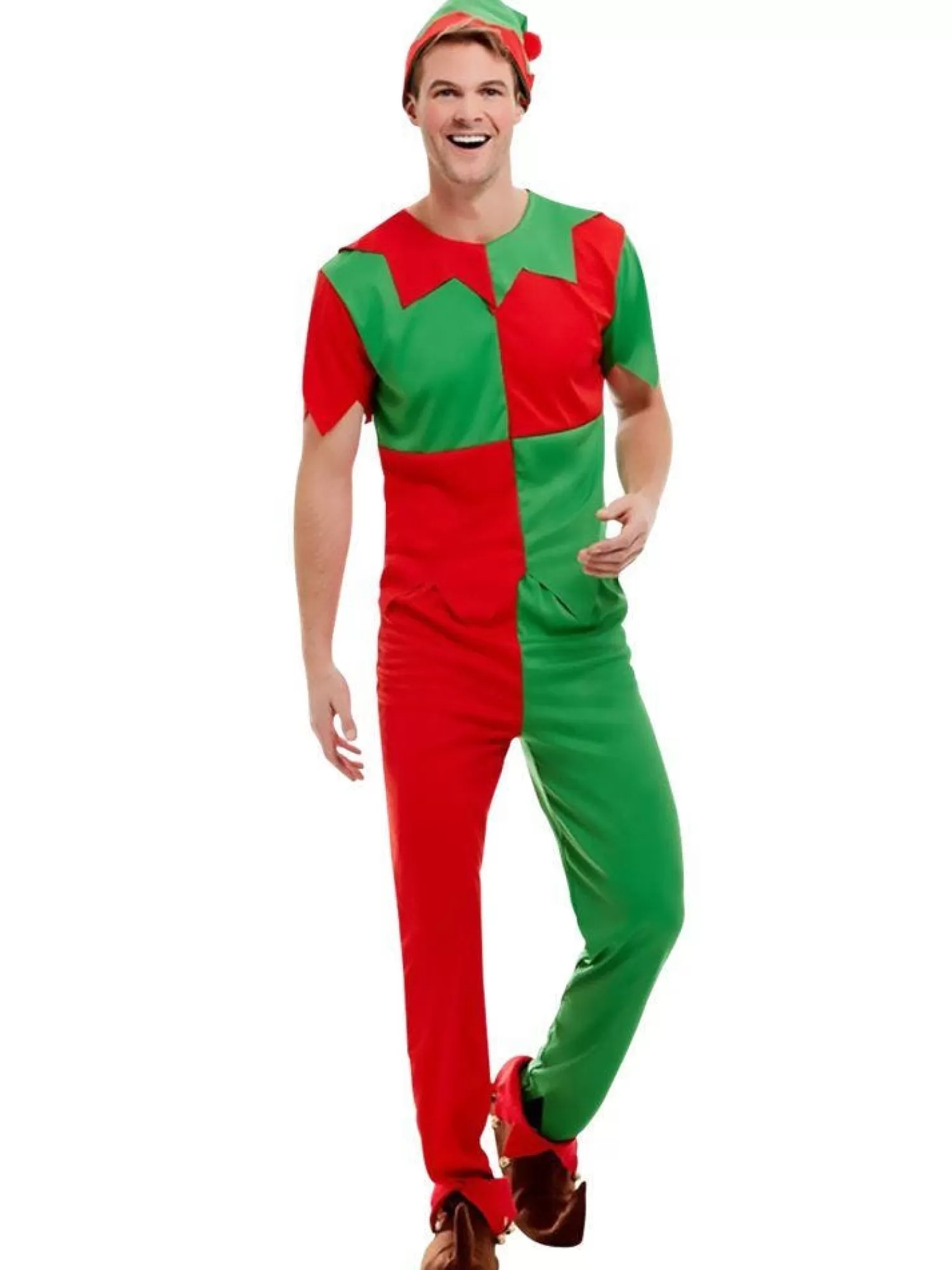 Festive Elf - Adult Costume<Party Delights Shop