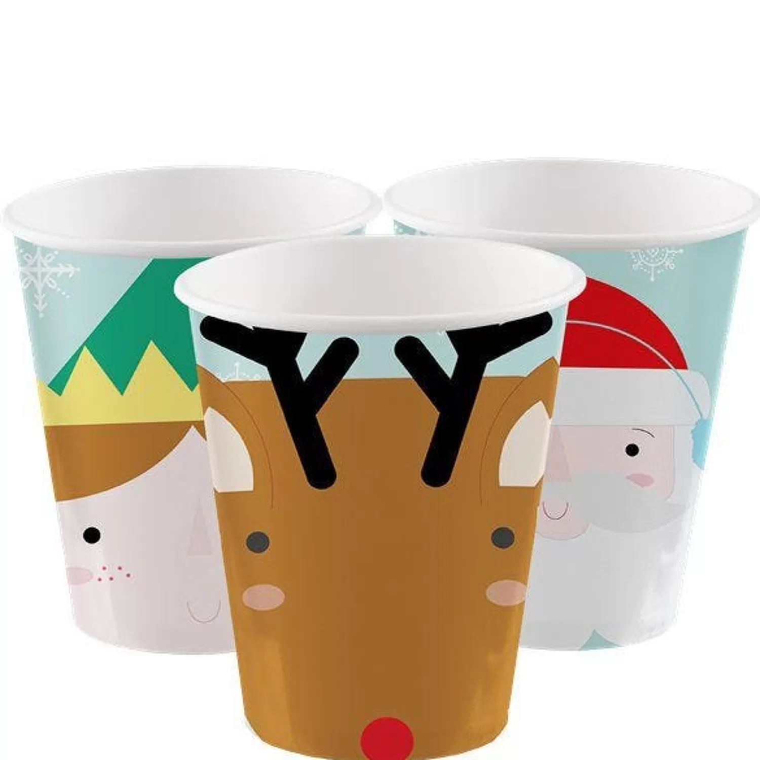 Festive Friends Cups - 250Ml (8Pk)<Party Delights Flash Sale