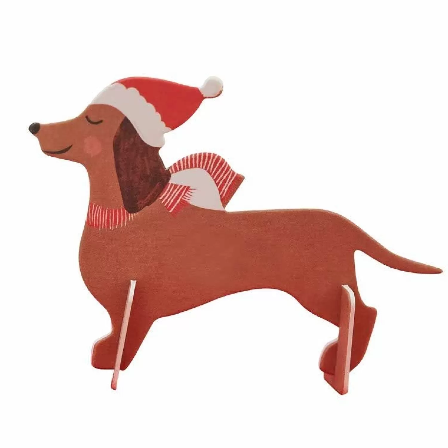 Festive Sausage Dog Place Cards (6Pk)<Party Delights Hot