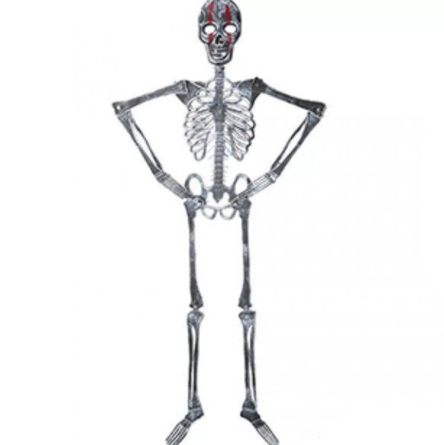 Flat Hanging Skeleton - 115Cm<Party Delights Clearance