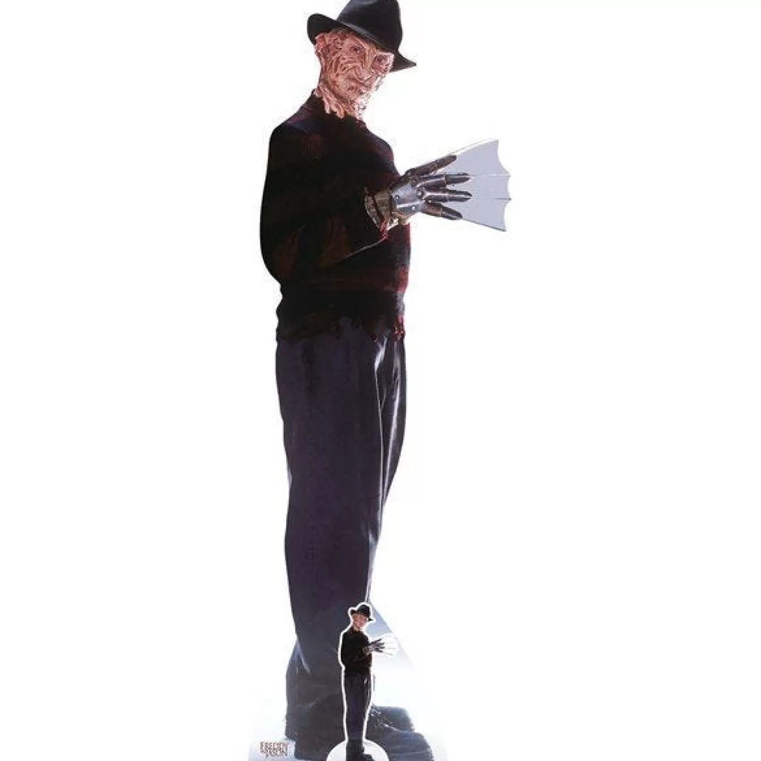 Freddy Kreuger Cardboard Cutout - 183Cm X 61Cm<Party Delights Discount