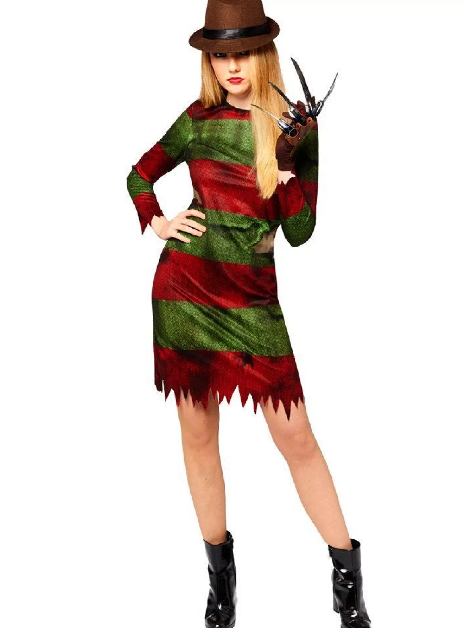 Freddy Kruger Dress - Adult Costume<Party Delights Fashion