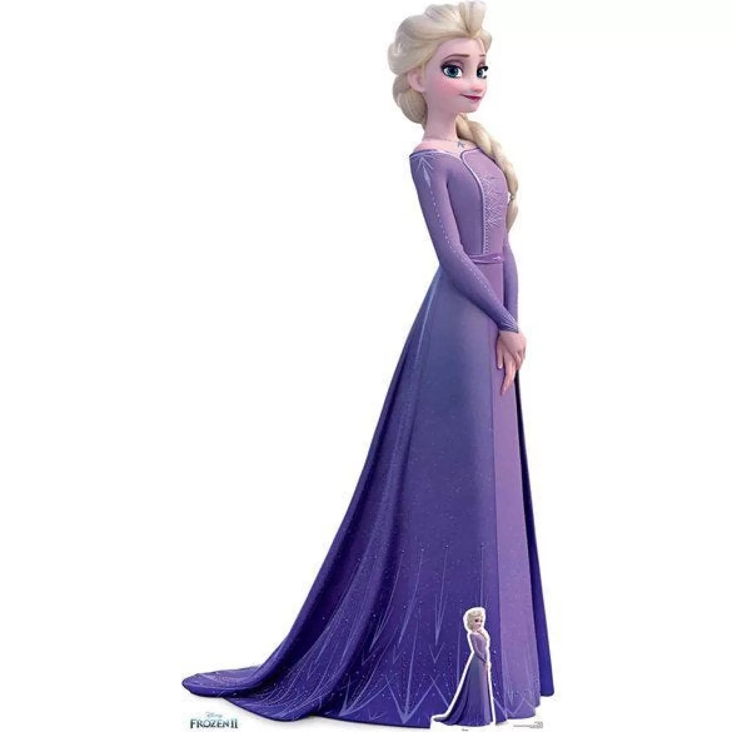 Shop Party Delights Frozen Elsa Cardboard Cutout - 181Cm X 93Cm