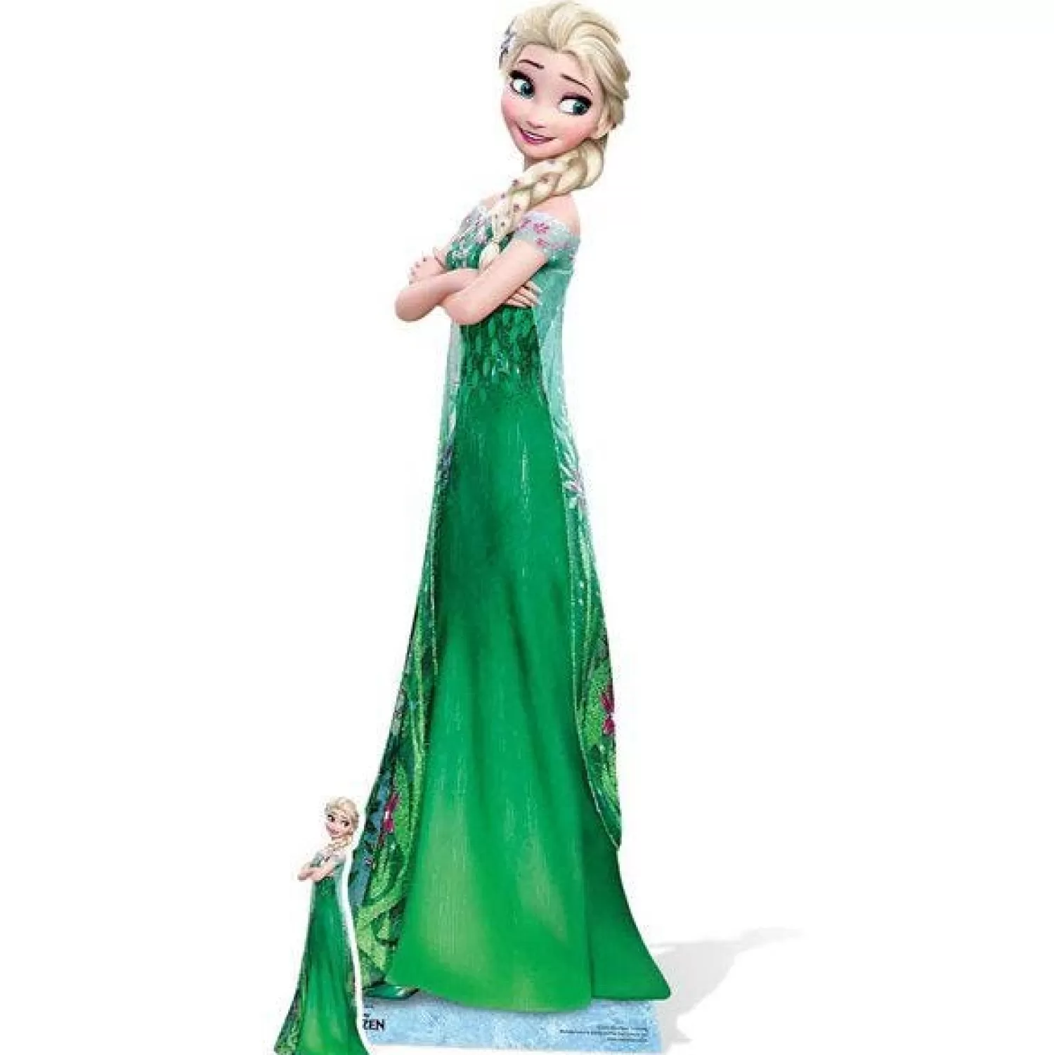 Best Party Delights Frozen Elsa Cardboard Cutout - 182Cm X 62Cm