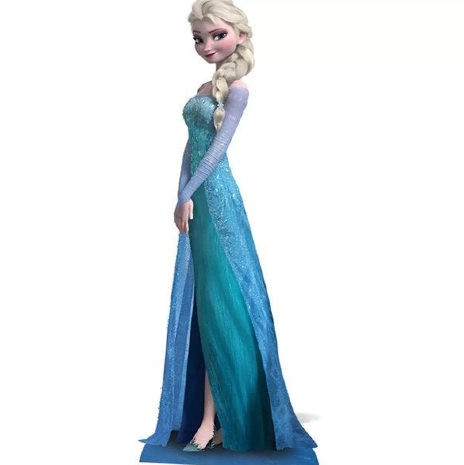 Sale Party Delights Frozen Elsa Cardboard Cutout - 96Cm X 38Cm