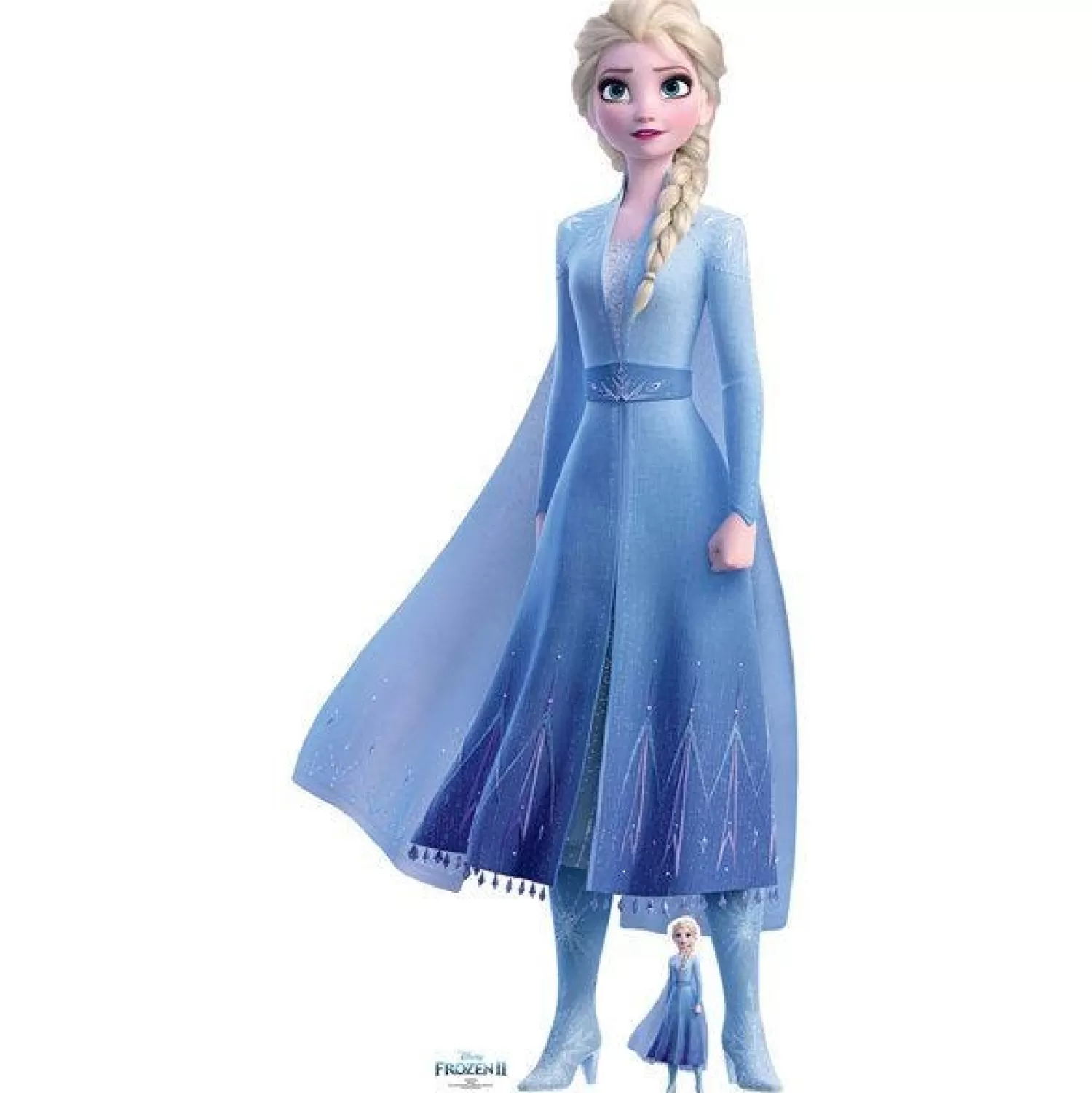 Fashion Party Delights Frozen Princess Elsa Cardboard Cutout - 182Cm X 83Cm