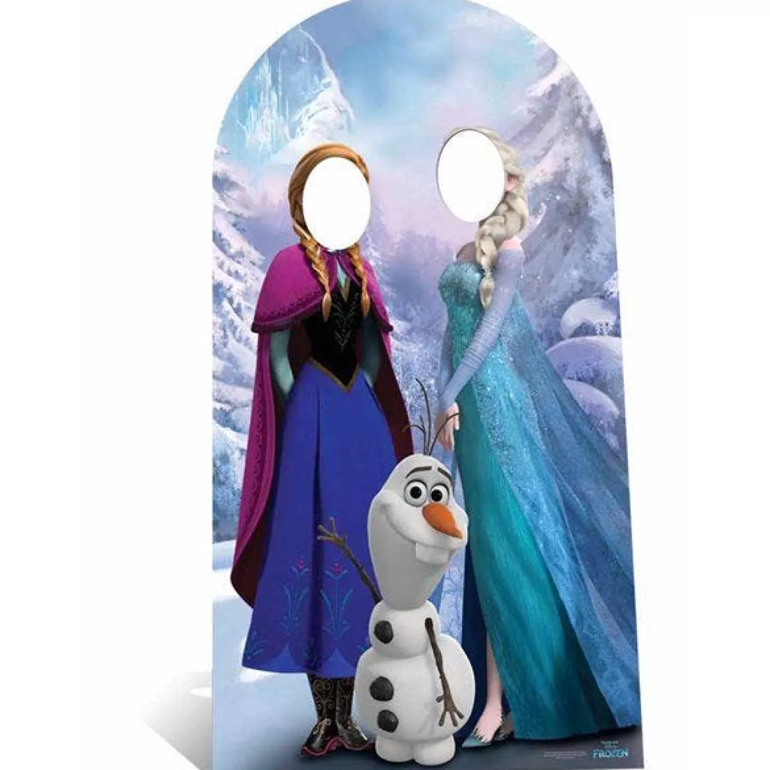 Online Party Delights Frozen Stand-In Cardboard Photo Prop - 188Cm X 94Cm