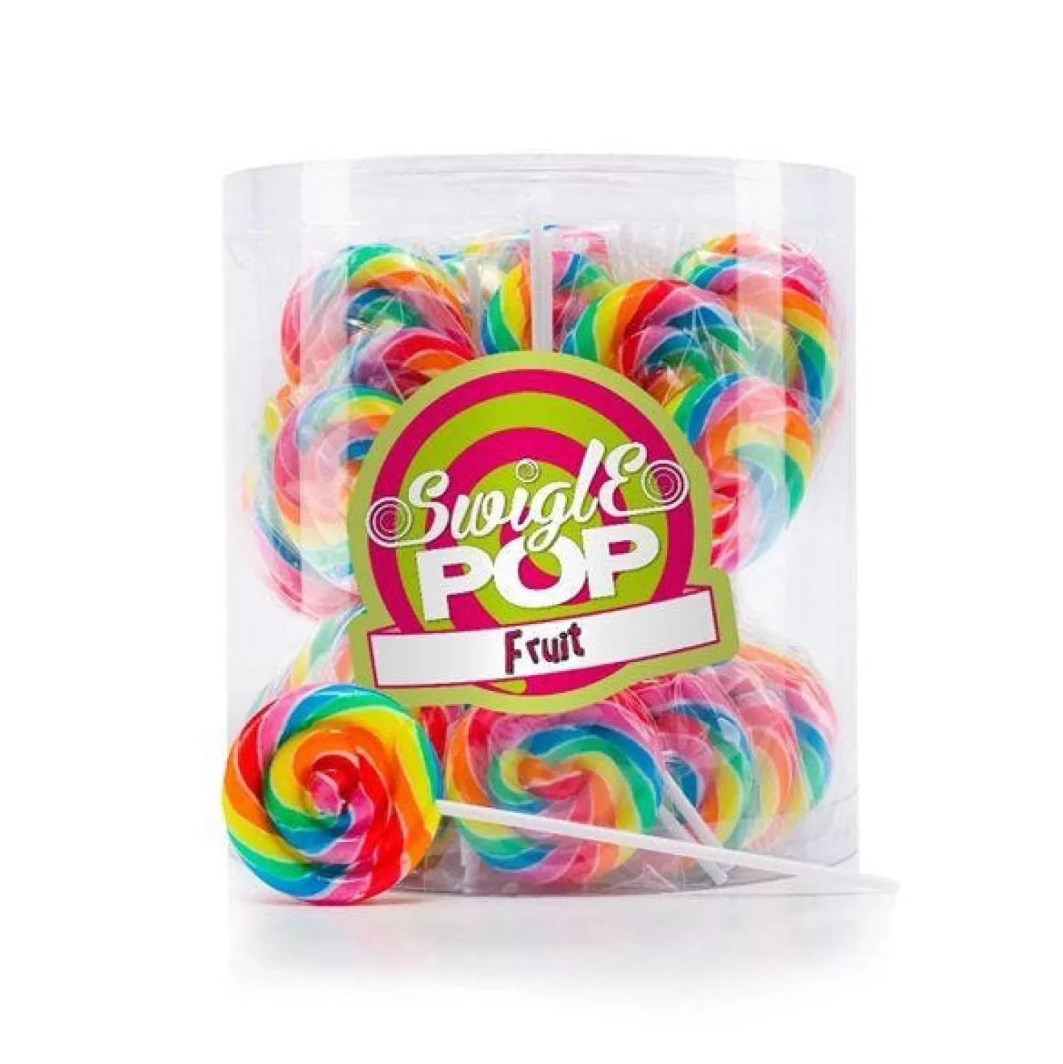 Flash Sale Party Delights Fruit Flavour Swigle Mini Lollipops X50