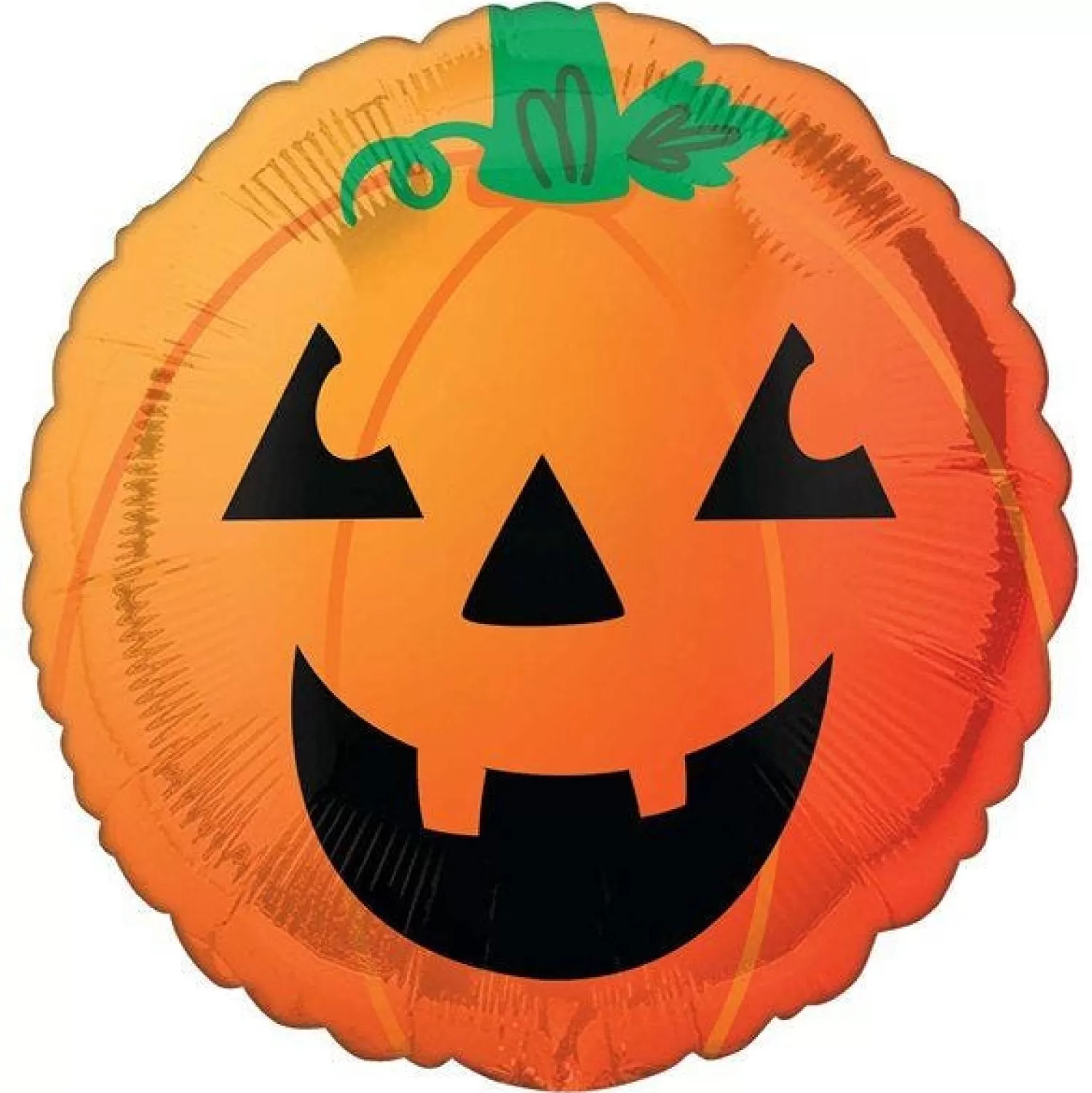 Fun & Spooky Pumpkin Foil Balloon - 18"<Party Delights Online