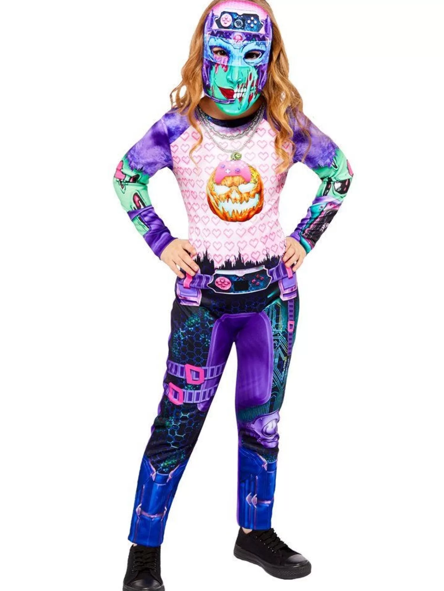 Gamer Girl - Child Costume<Party Delights Best Sale