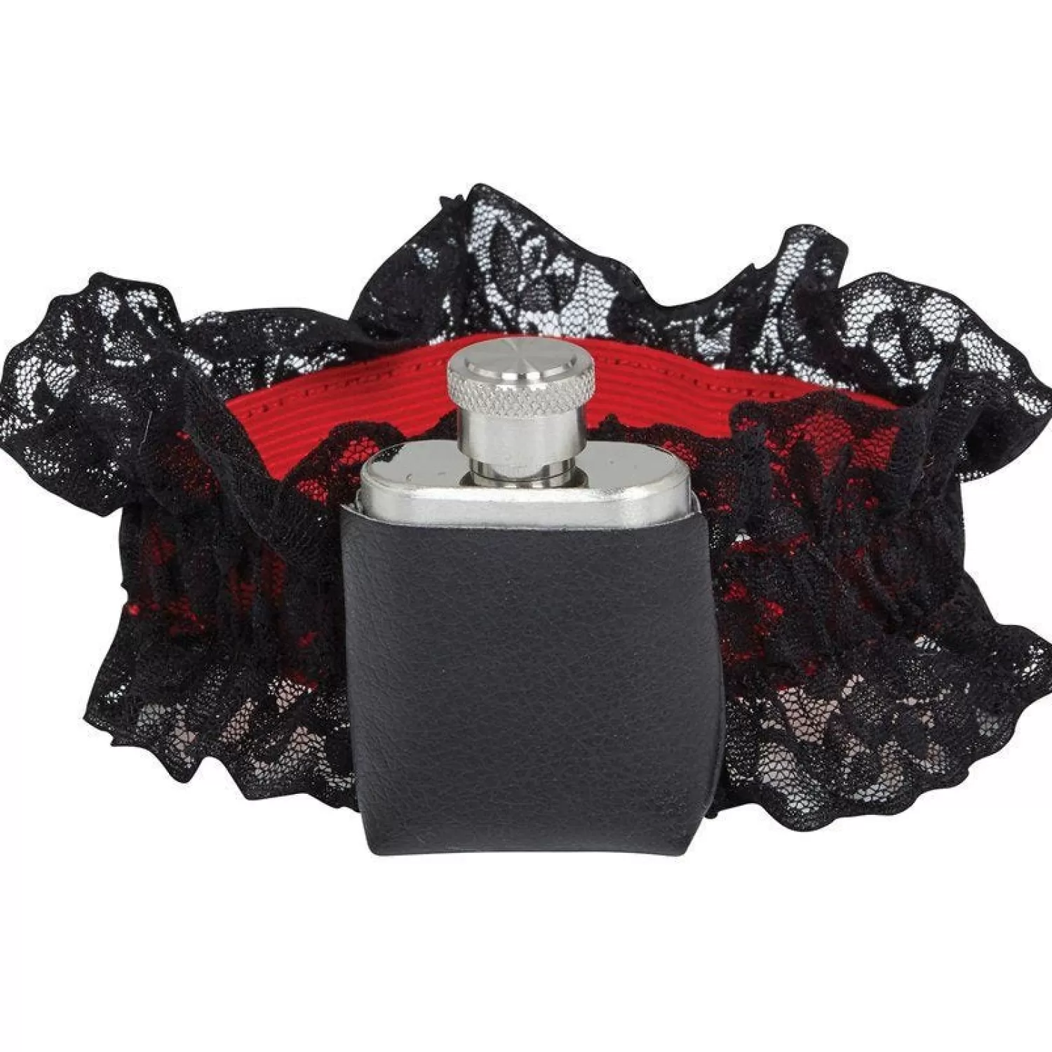 Best Sale Party Delights Garter With Hip Flask