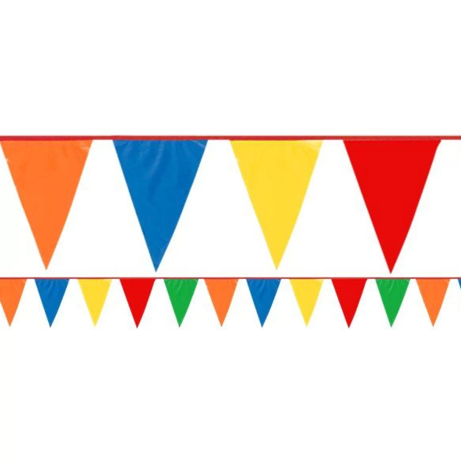 Online Party Delights Giant Multi Coloured Plastic Bunting - 36M