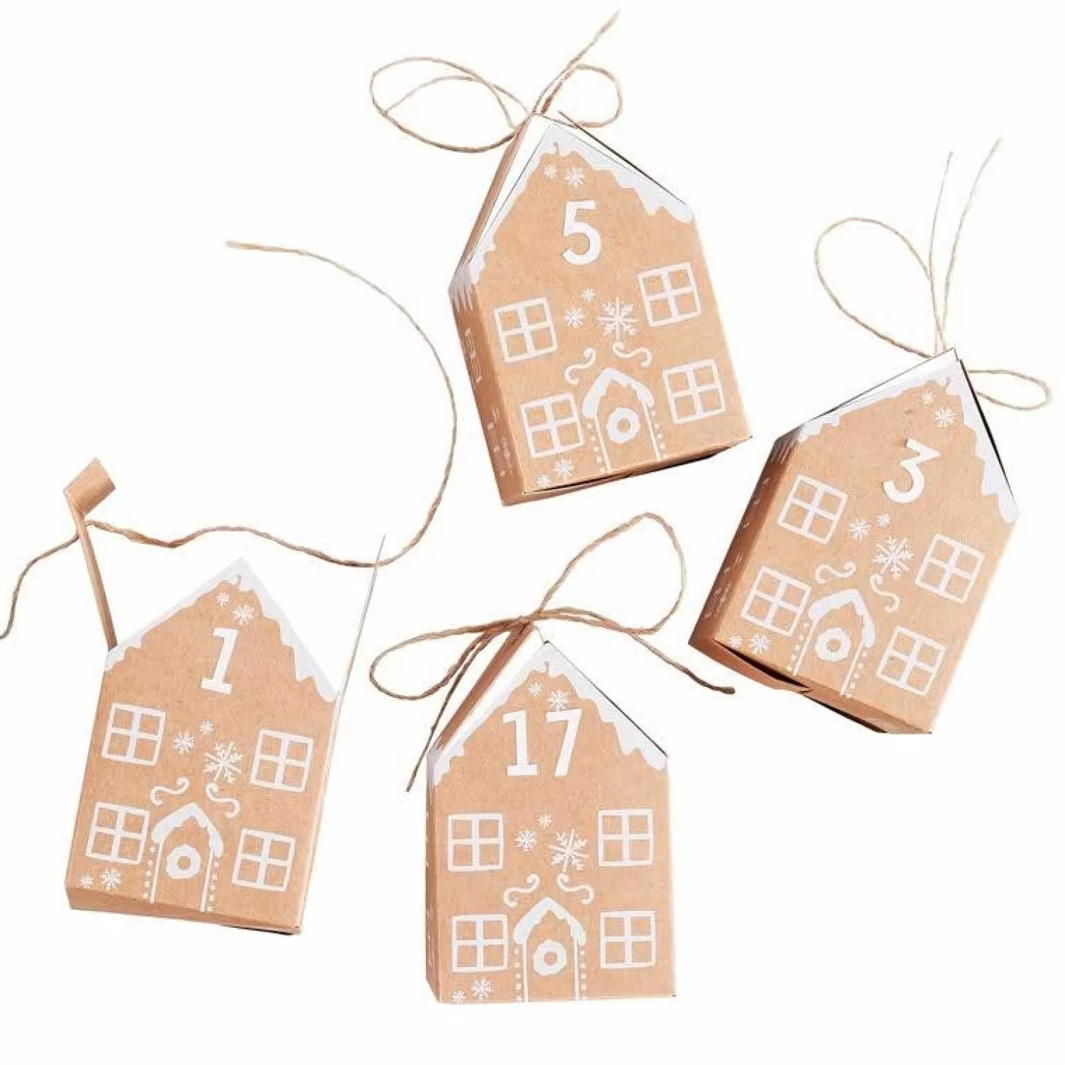 Gingerbread House Advent Calendar (24Pk)<Party Delights New