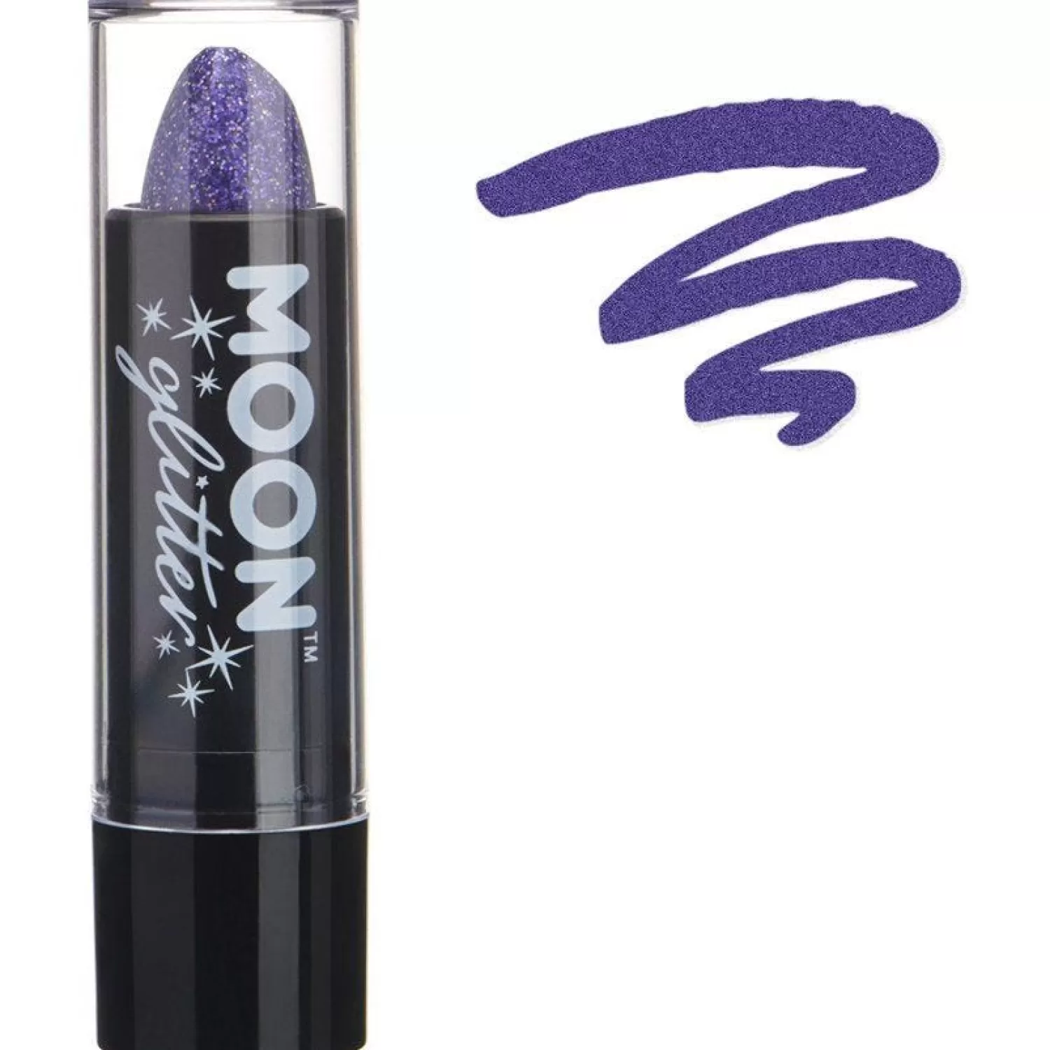 Glitter Lipstick - Purple 4.5G<Party Delights Online