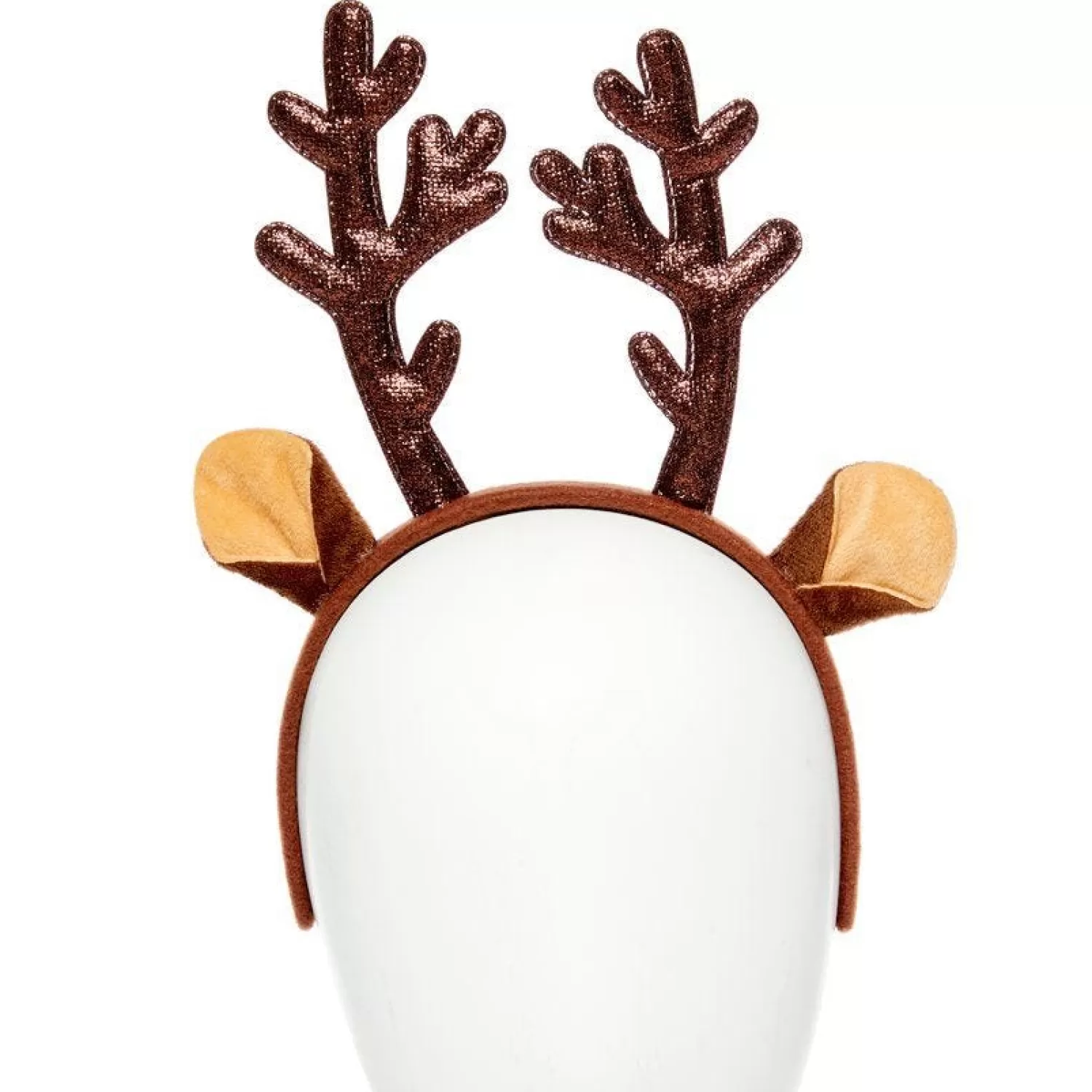 Outlet Party Delights Glitter Reindeer Headband