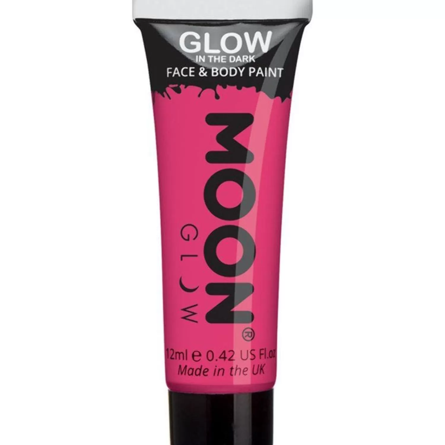 Fashion Party Delights Glow In The Dark Face & Body Paint - Pink 12Ml