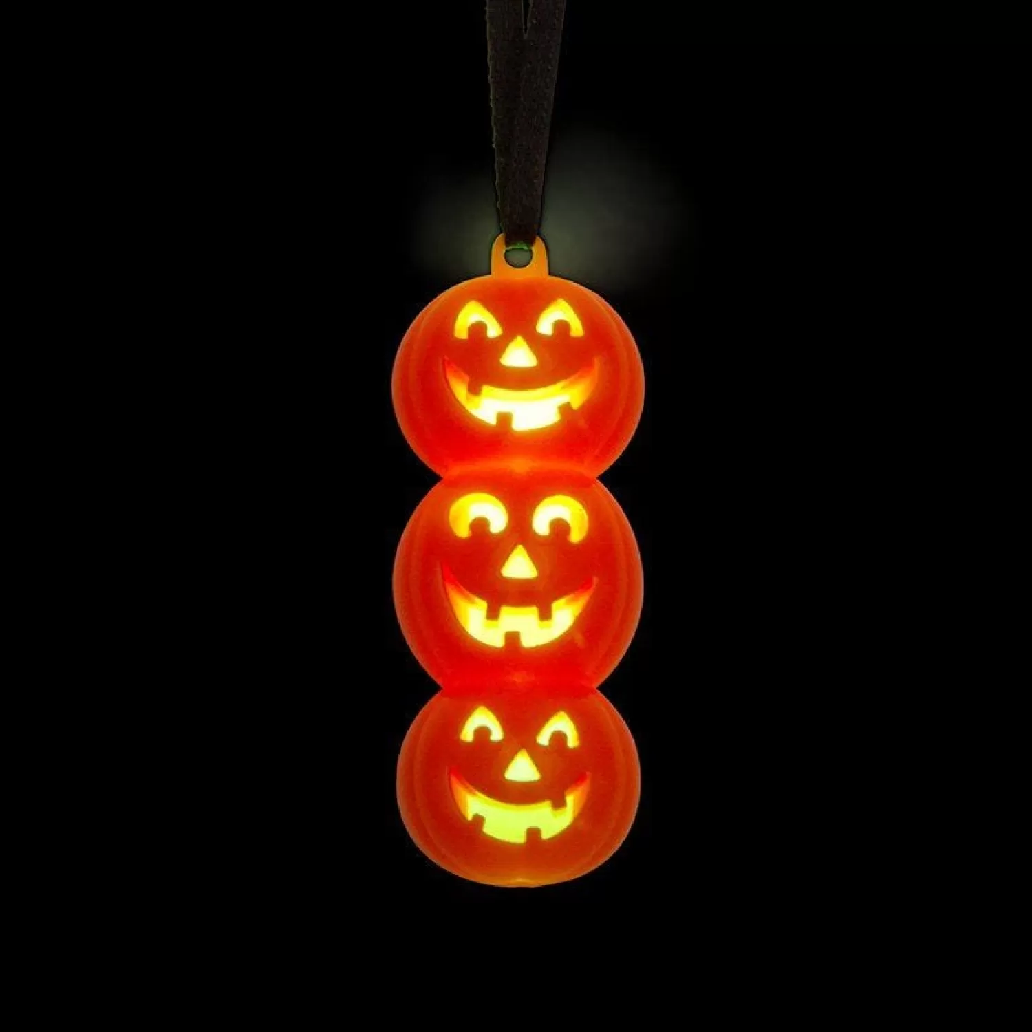 Online Party Delights Glow Pumpkin Necklace - 6.5Cm