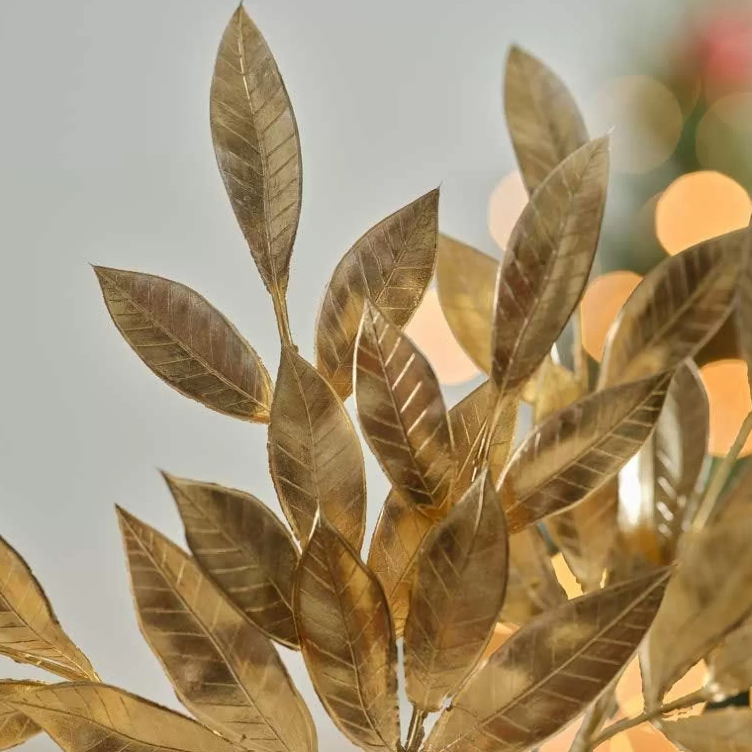 Sale Party Delights Gold Foliage Stems - 37Cm (5Pk)