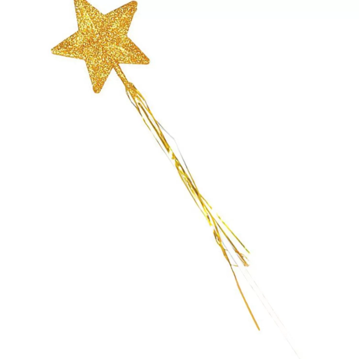 Cheap Party Delights Gold Glitter Star Wand