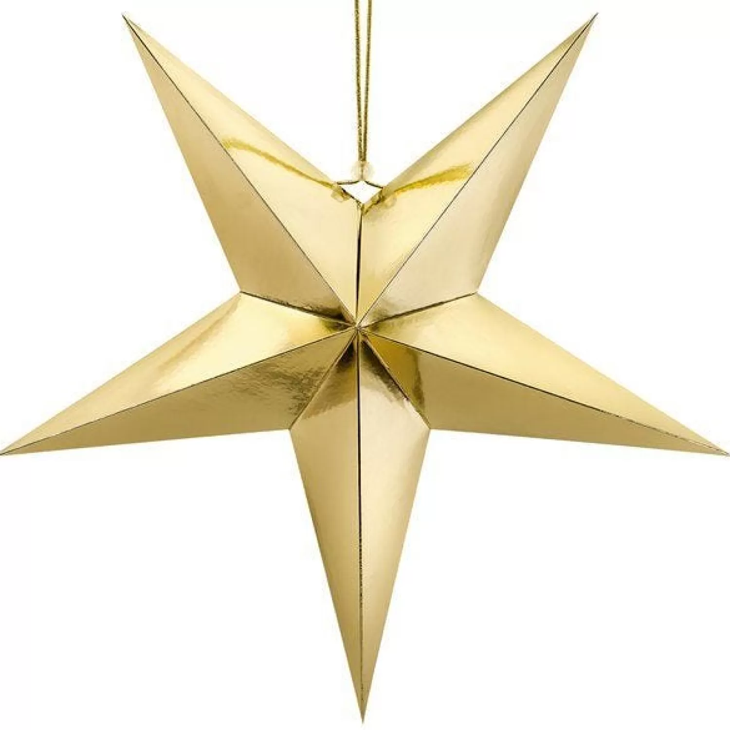 Gold Hanging Star - 70Cm<Party Delights Shop