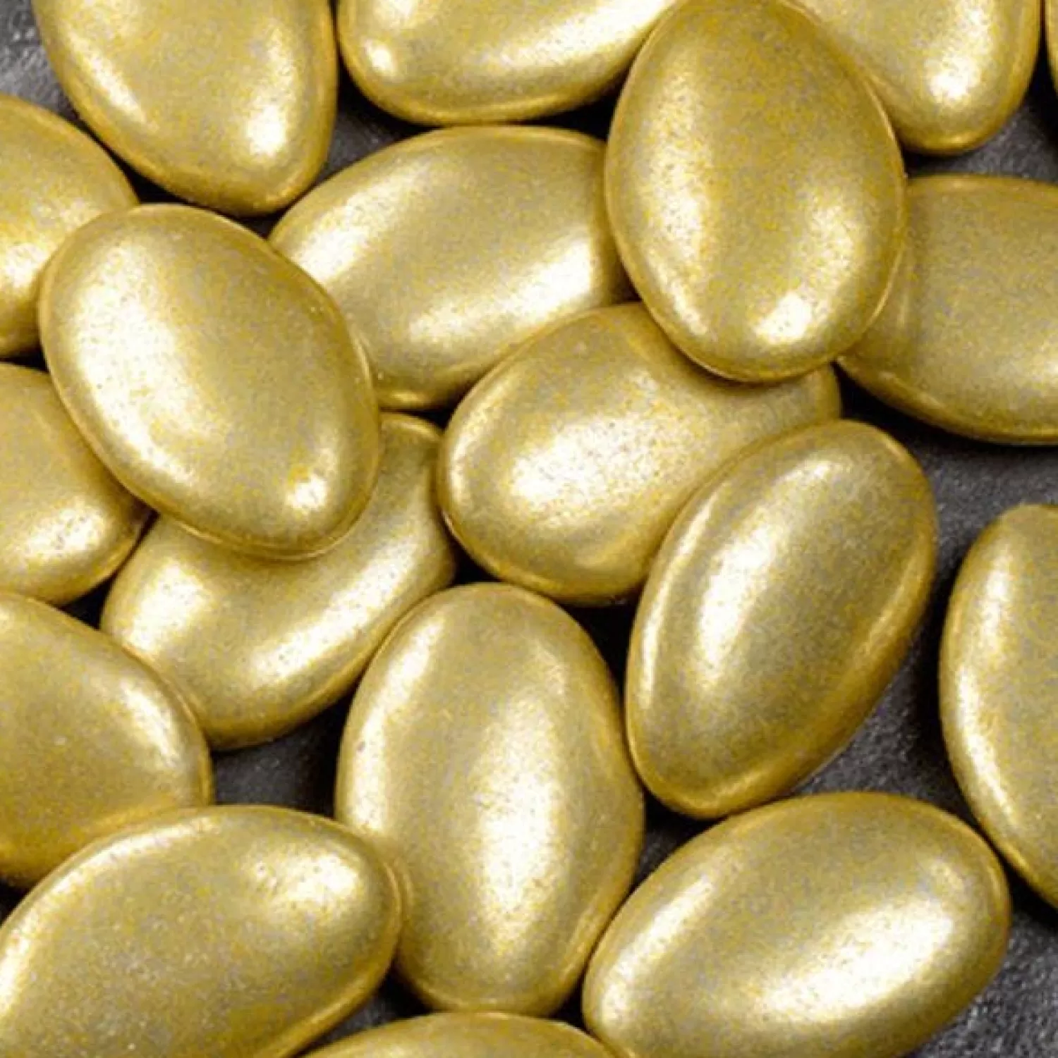 New Party Delights Gold Metallic Chocolate Dragees - 1Kg