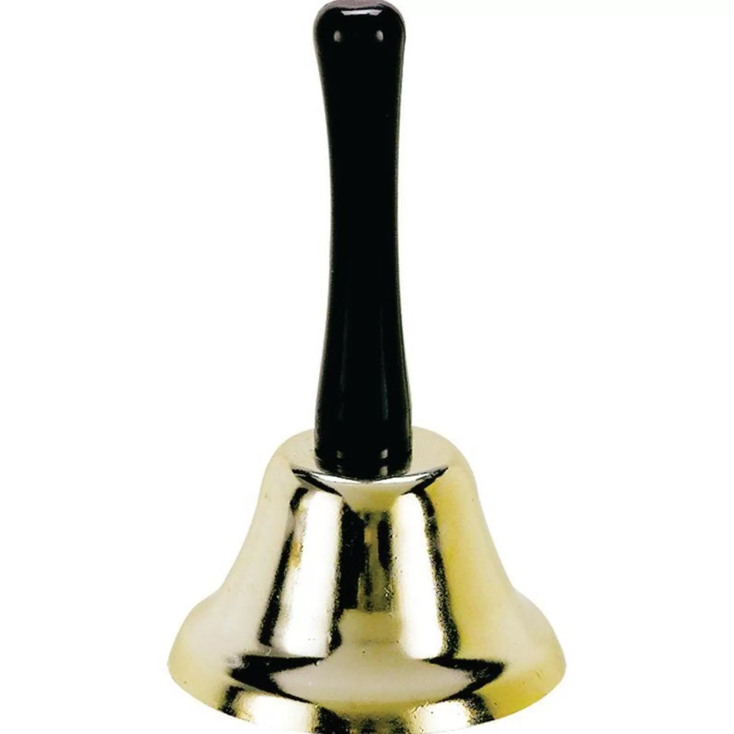 Sale Party Delights Gold Santa Bell