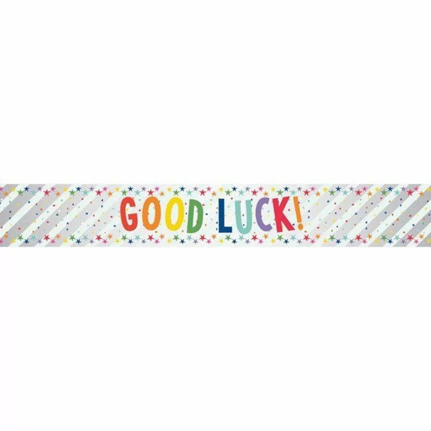 Cheap Party Delights Good Luck Foil Banner