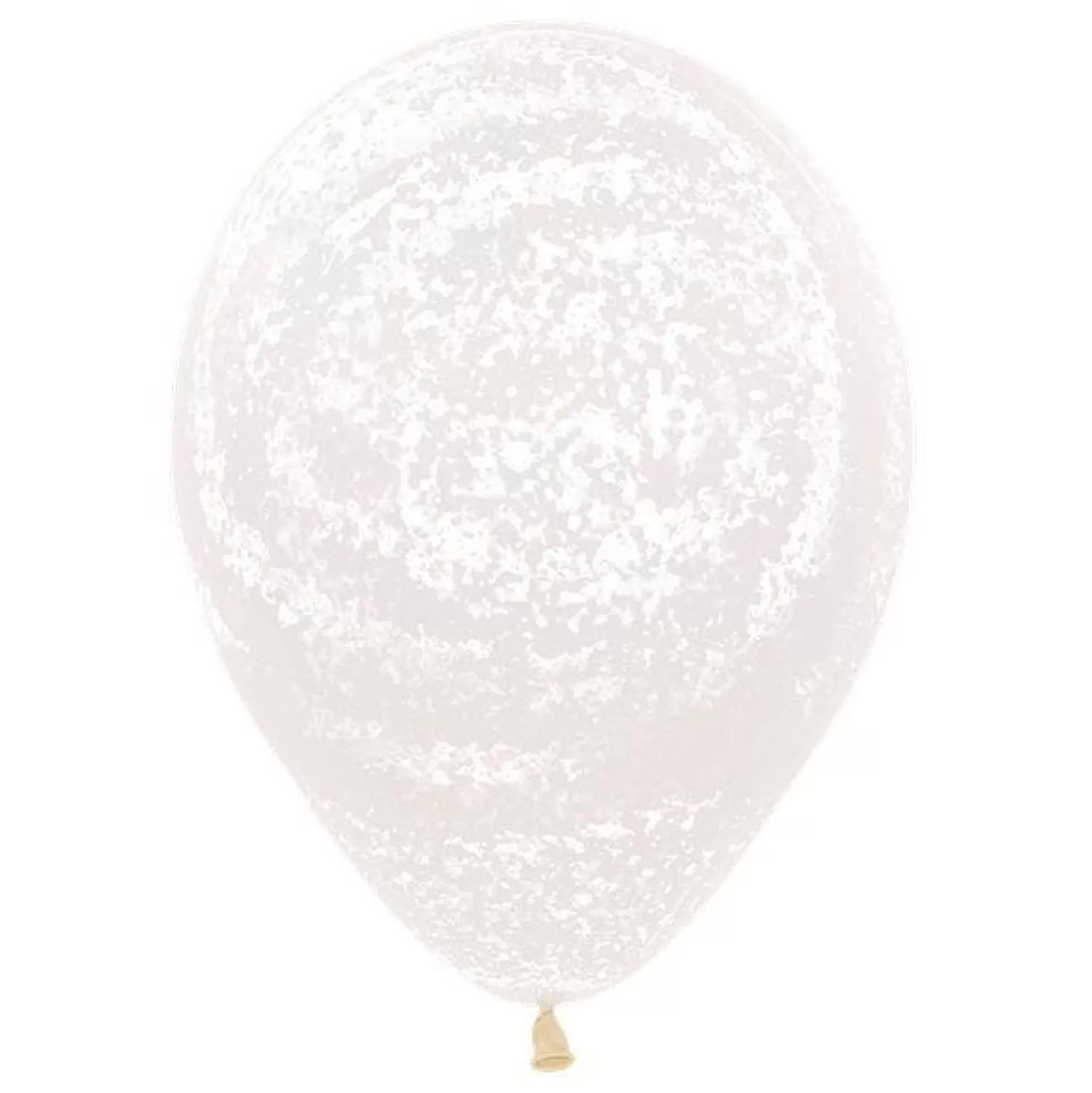 Graffiti Frosty White Balloons - 12" Latex (25Pk)<Party Delights Online