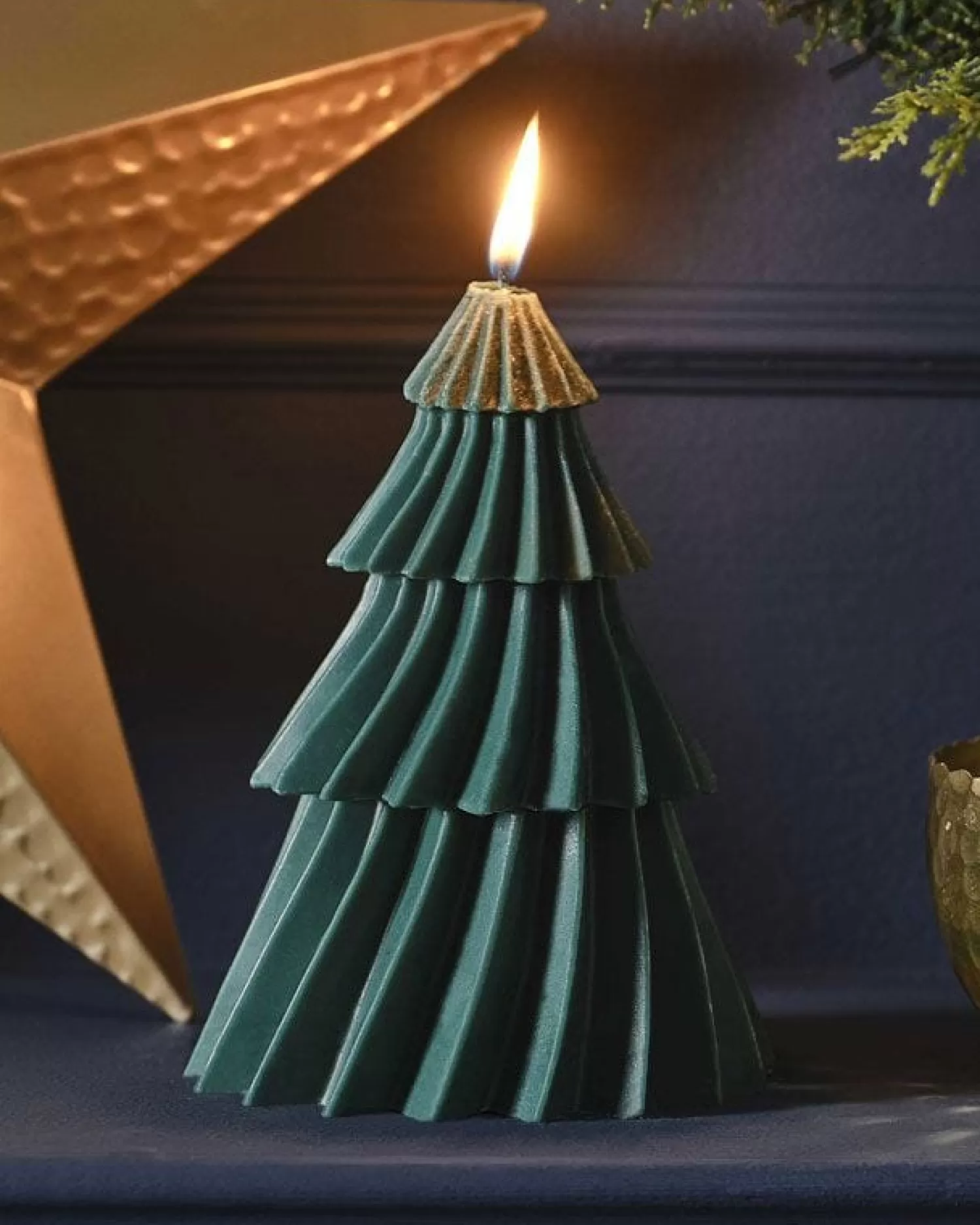 Green Tree Shaped Candle<Party Delights Store