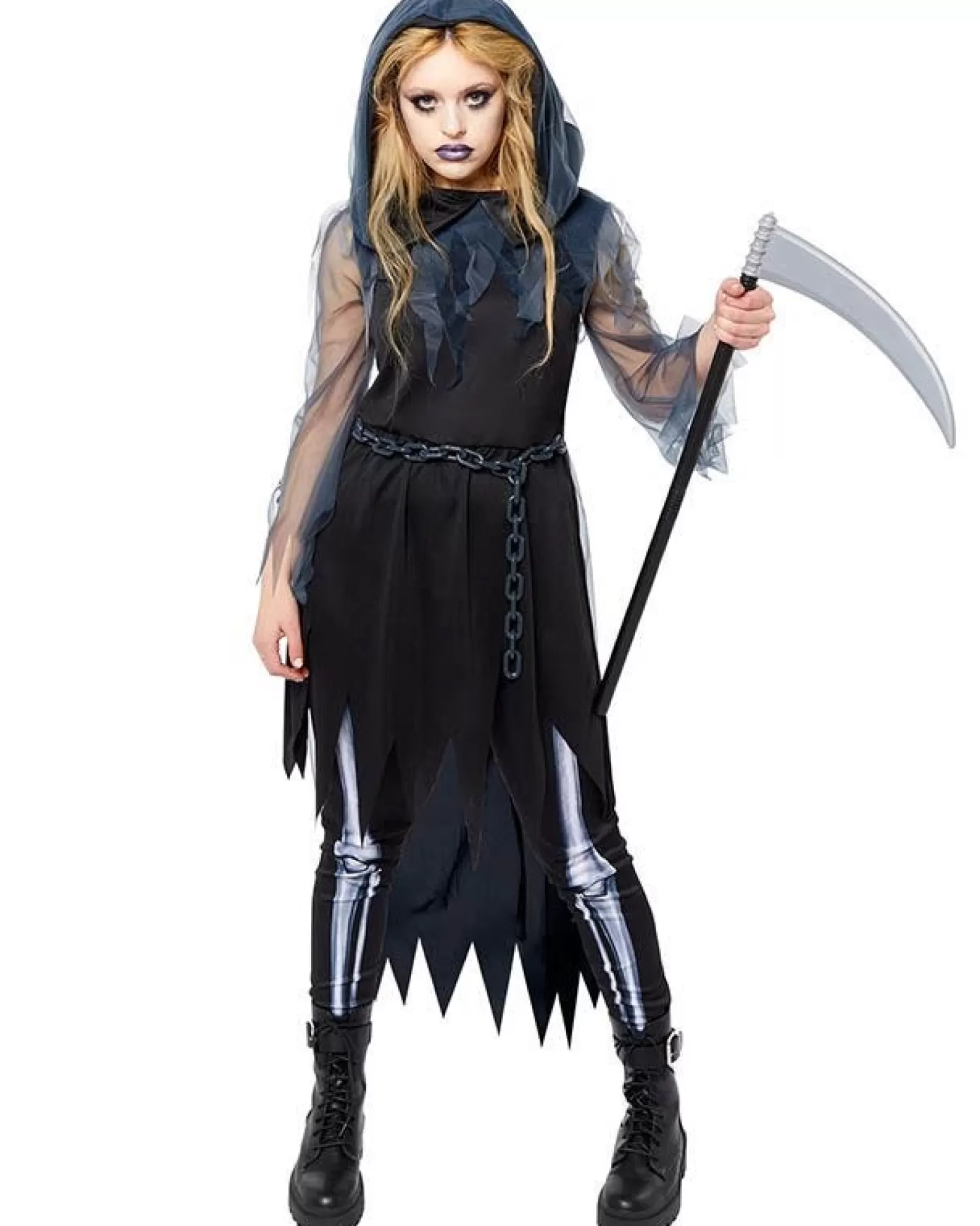 Grim Reaper Lady - Adult Costume<Party Delights New