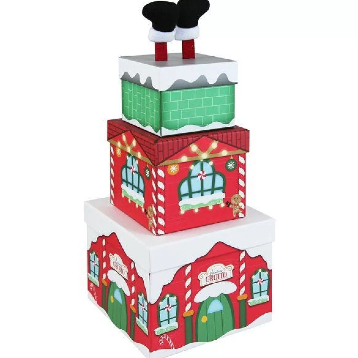 Grotto Plush Stacking Boxes - 35Cm<Party Delights Online