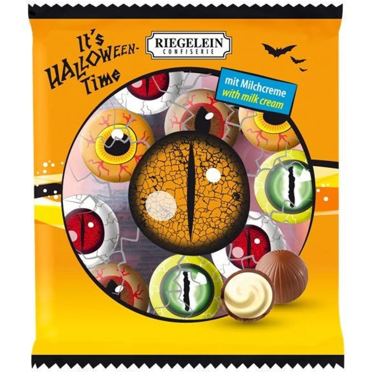 Outlet Party Delights Halloween Chocolate With Milk Cream Eyeballs - 150G